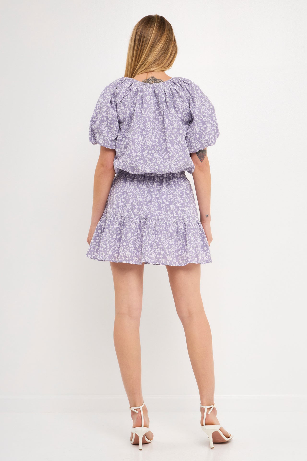 FREE THE ROSES - Raglan Blouson Cropped Top - TOPS available at Objectrare