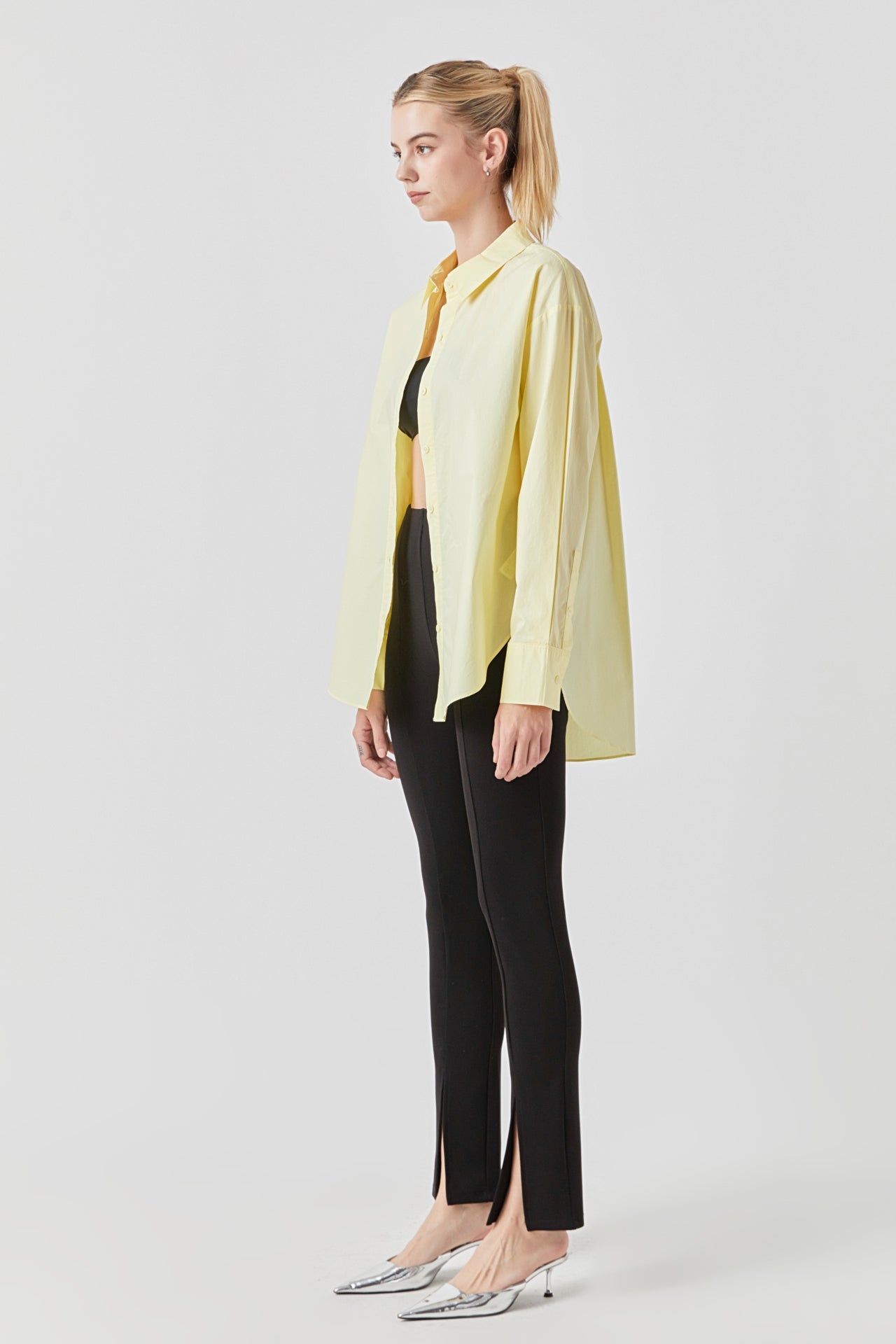 GREY LAB - Oversize Collared Shirt - SHIRTS & BLOUSES available at Objectrare