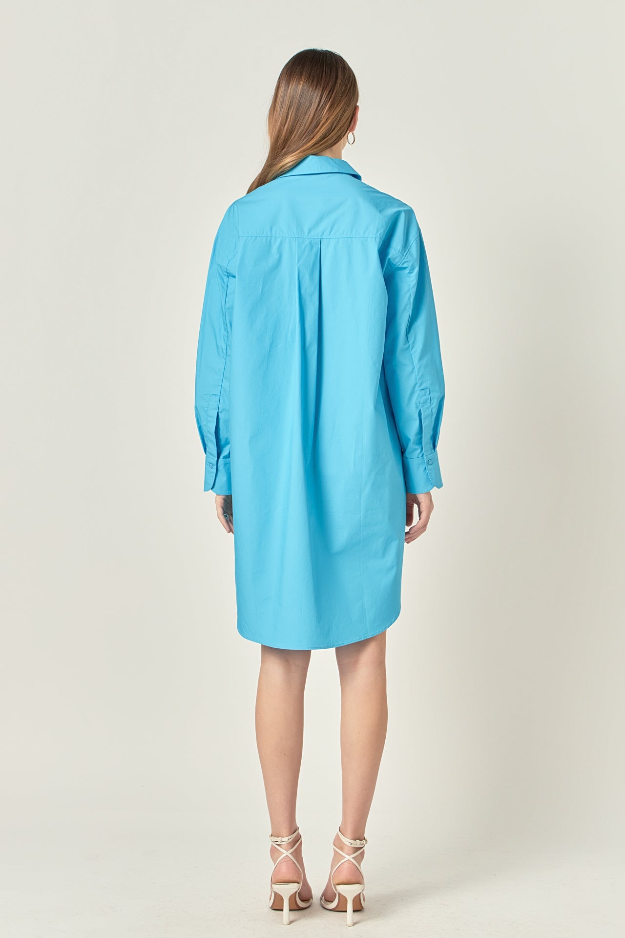 ENGLISH FACTORY - Classic Collared Dress Shirt - DRESSES available at Objectrare