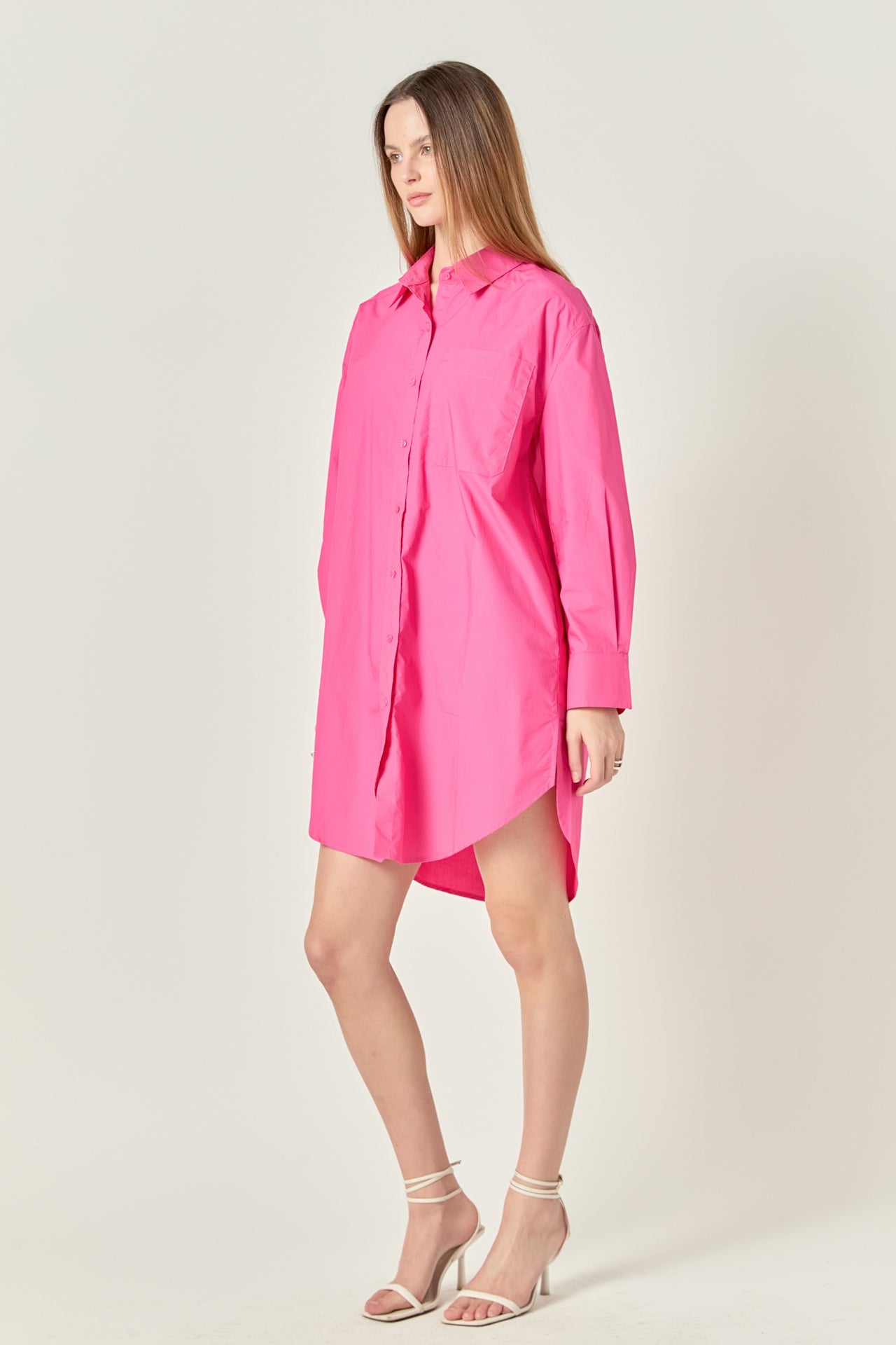 ENGLISH FACTORY - Classic Collared Dress Shirt - DRESSES available at Objectrare