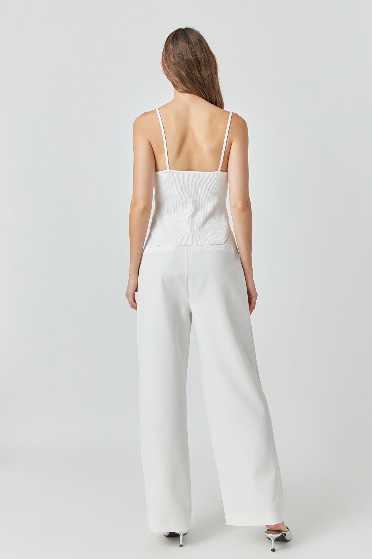 ENDLESS ROSE - Elevated Corset Knit Cami - CAMI TOPS & TANK available at Objectrare