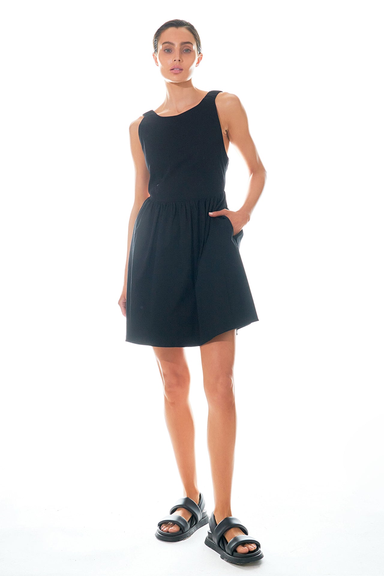 GREY LAB - Open Elastic Back Mini - DRESSES available at Objectrare