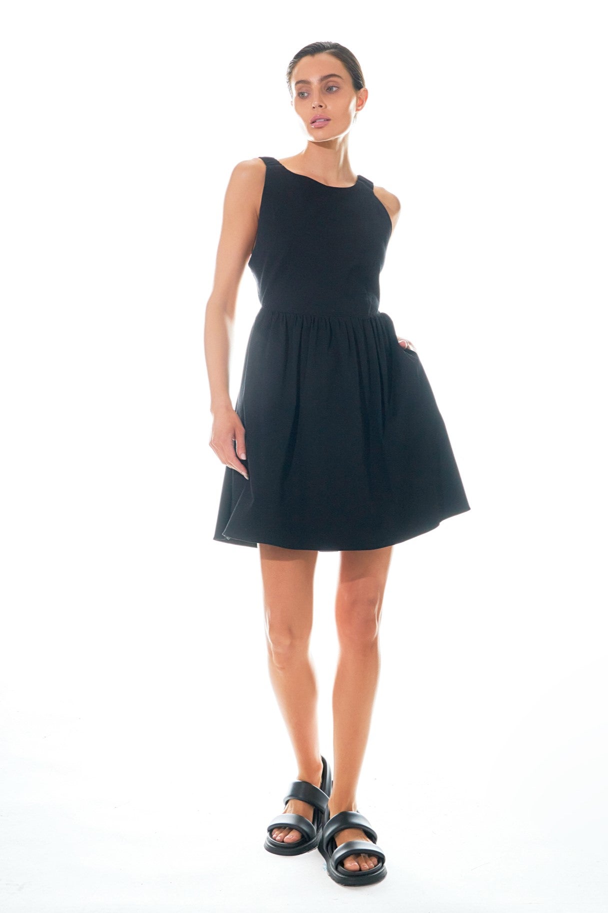 GREY LAB - Open Elastic Back Mini - DRESSES available at Objectrare