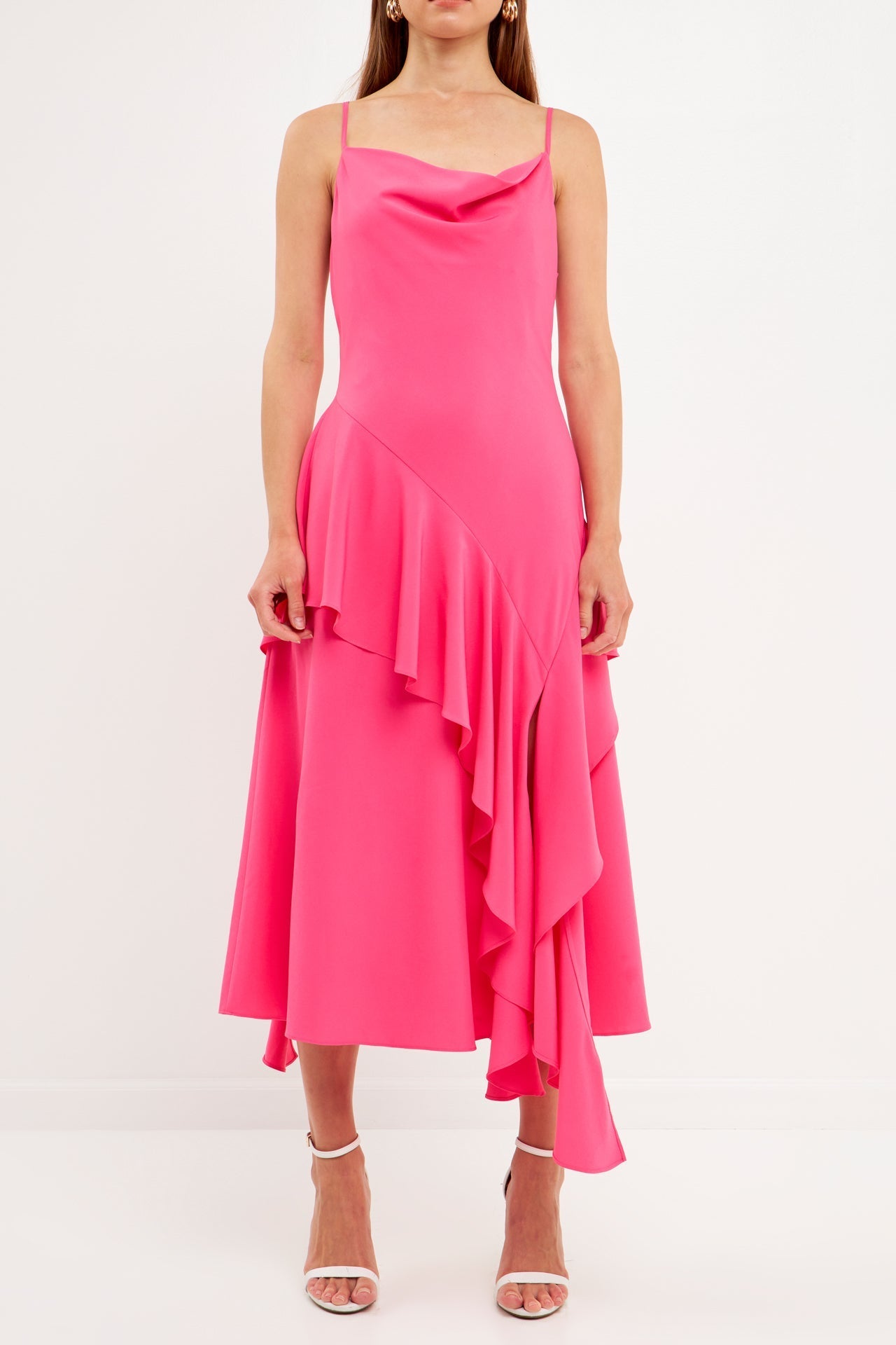 ENDLESS ROSE - Waterfall Maxi Dress - DRESSES available at Objectrare
