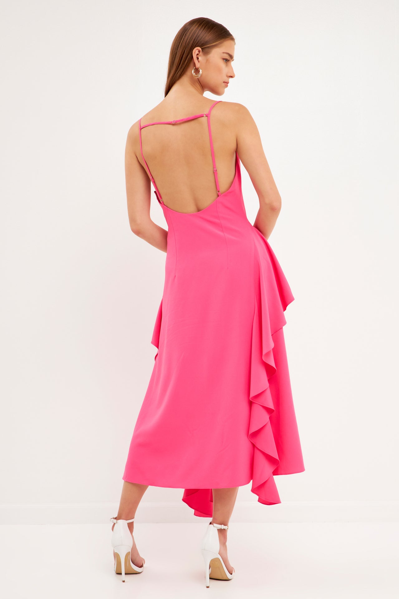 ENDLESS ROSE - Waterfall Maxi Dress - DRESSES available at Objectrare