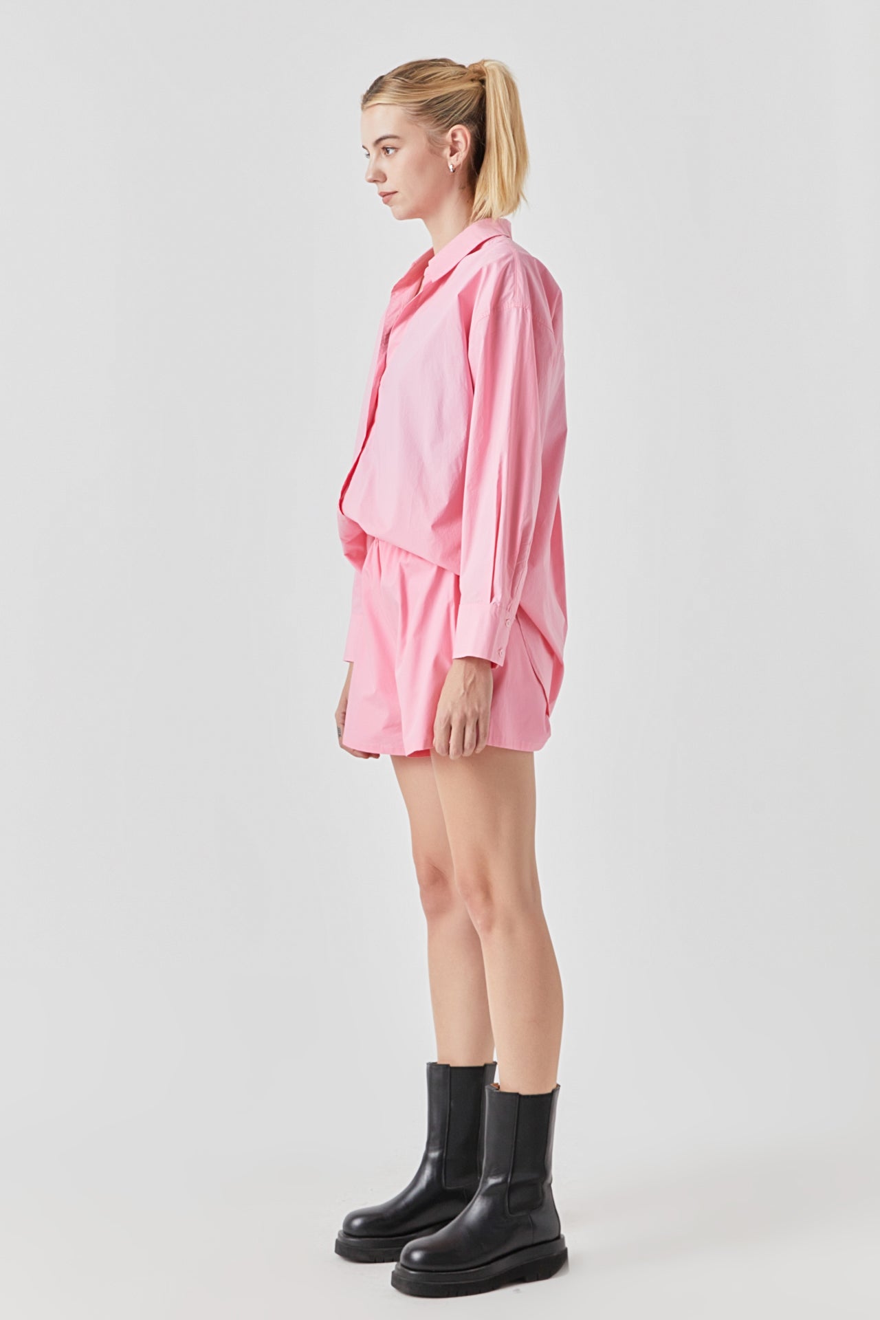 GREY LAB - Boyfriend Shorts - SHORTS available at Objectrare