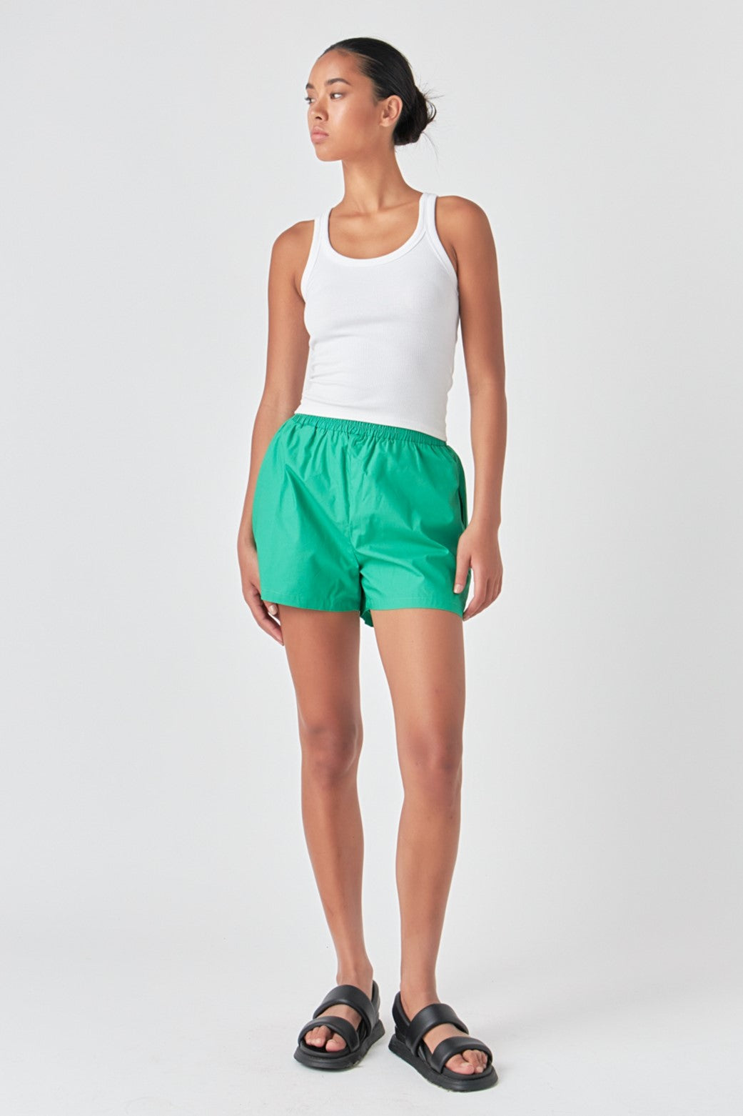 GREY LAB - Boyfriend Shorts - SHORTS available at Objectrare