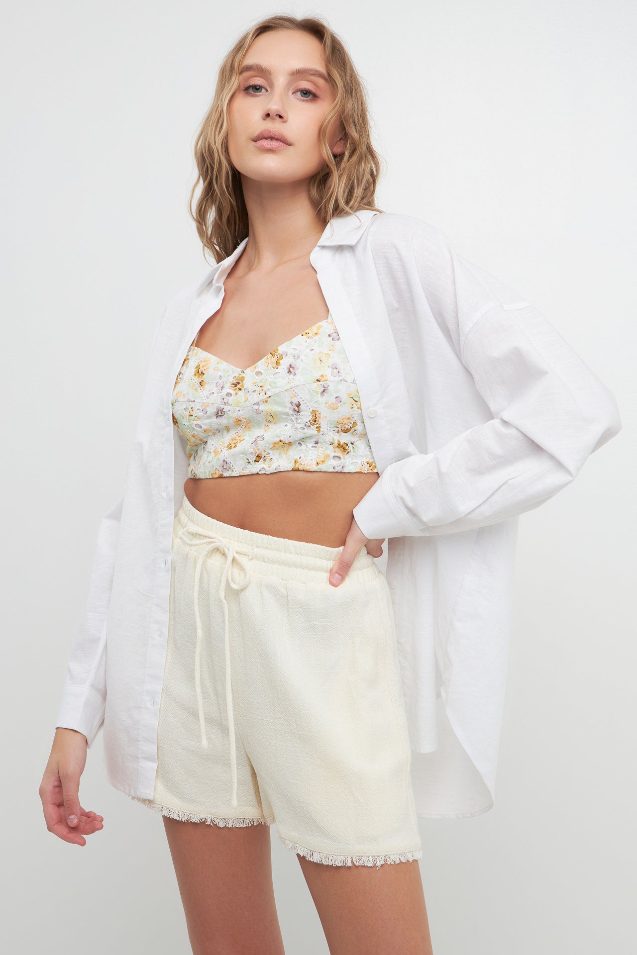 FREE THE ROSES - Embroidered Floral Bralette - TOPS available at Objectrare