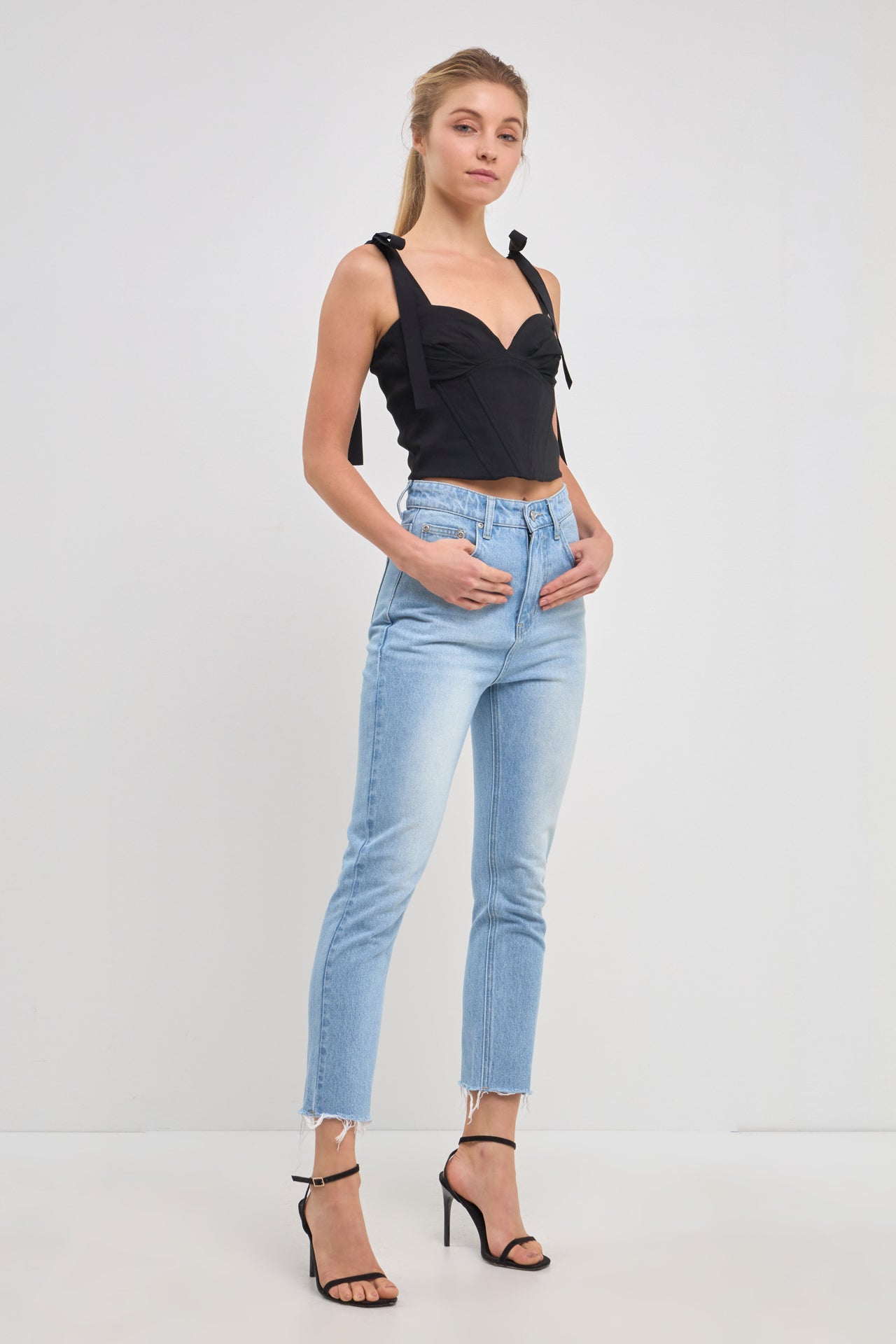 ENDLESS ROSE - Combo Bustier Top - TOPS available at Objectrare