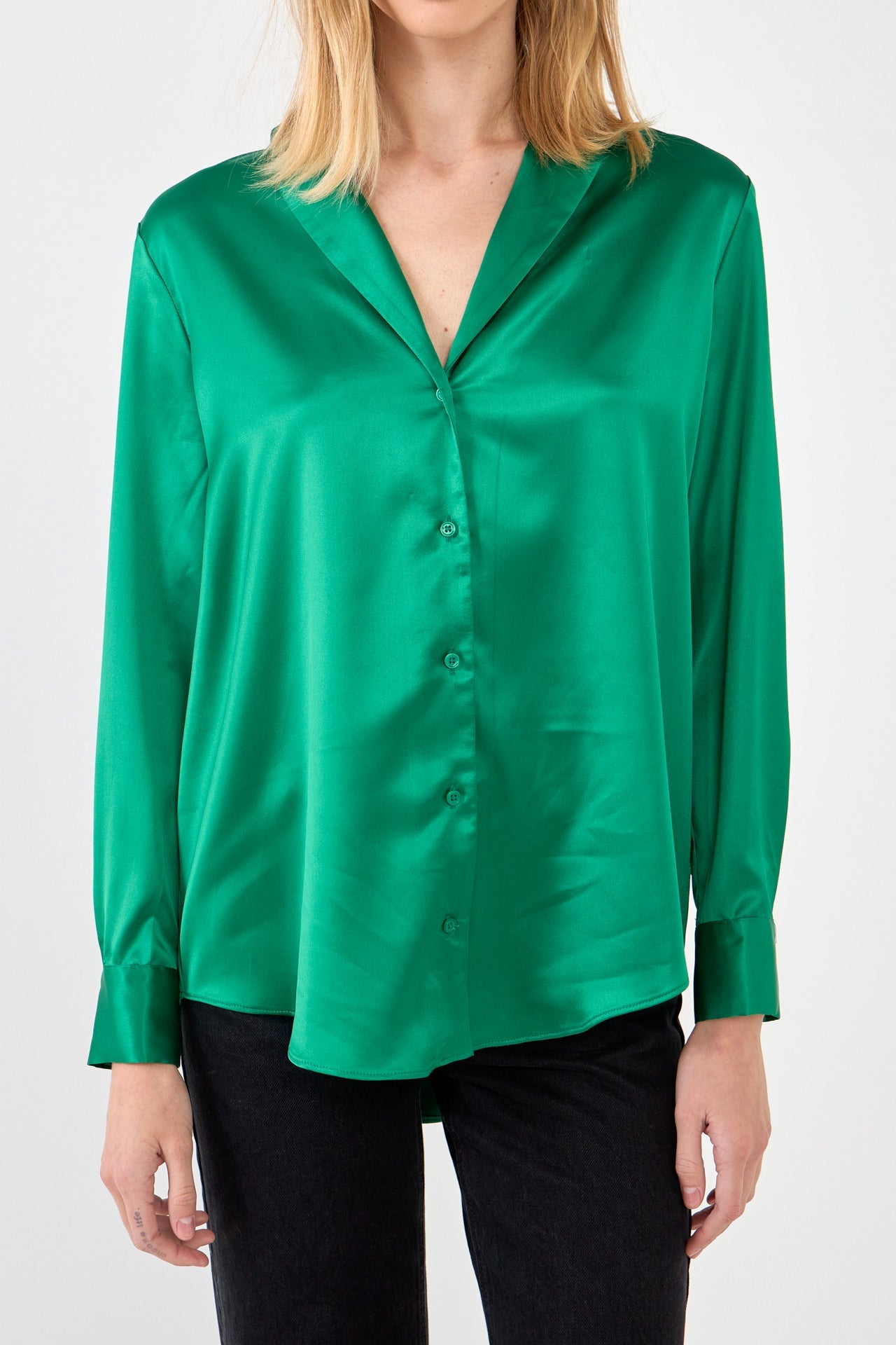 Classic Satin Over Shirt