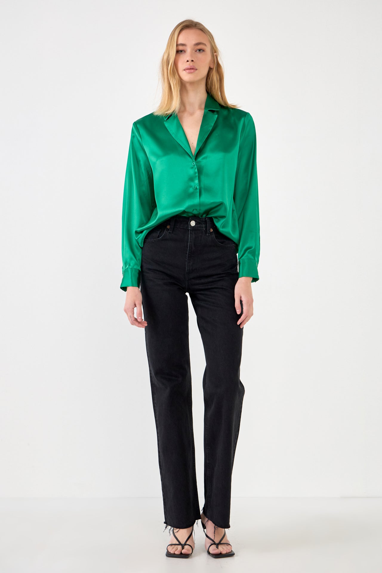 Classic Satin Over Shirt