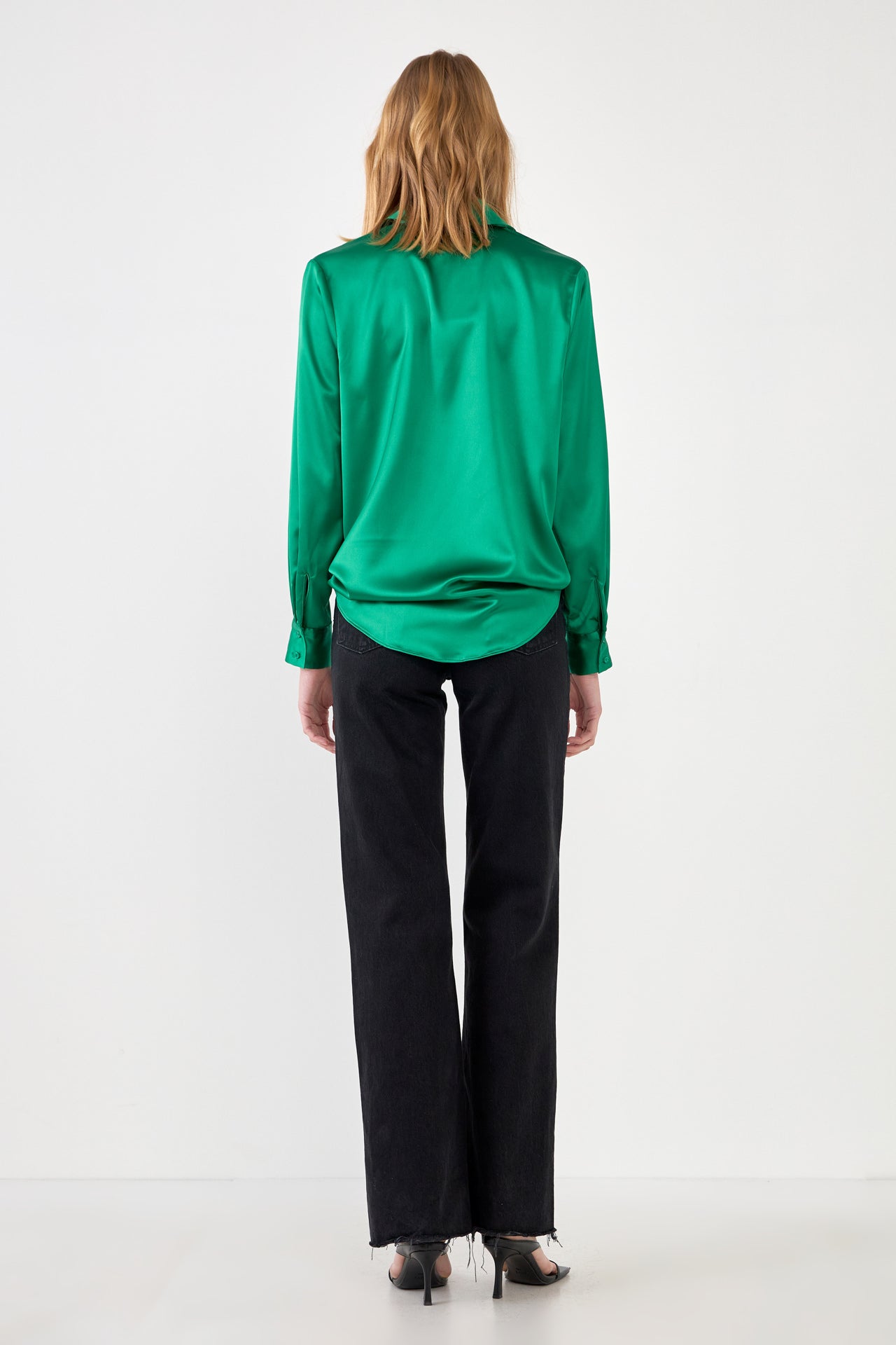 Classic Satin Over Shirt