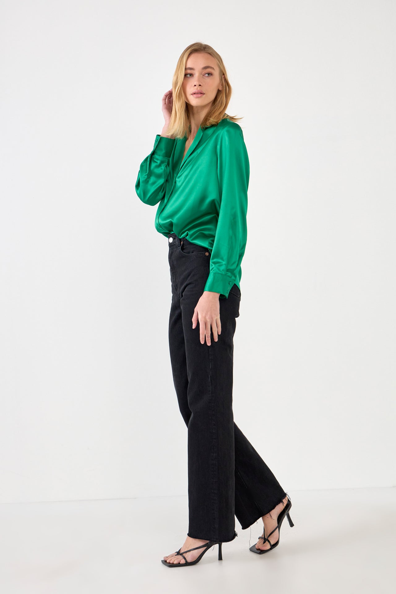 Classic Satin Over Shirt
