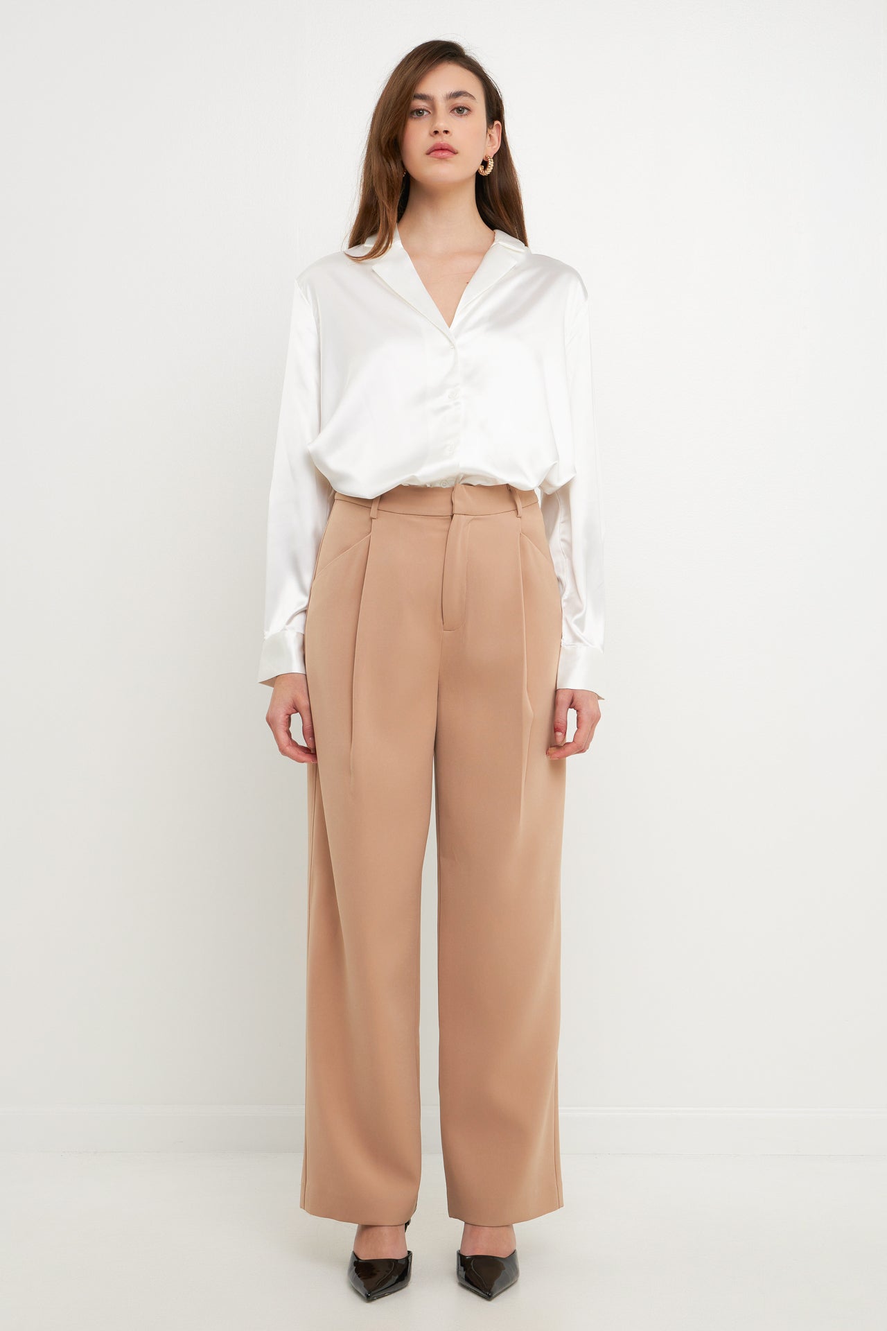 Classic Satin Over Shirt