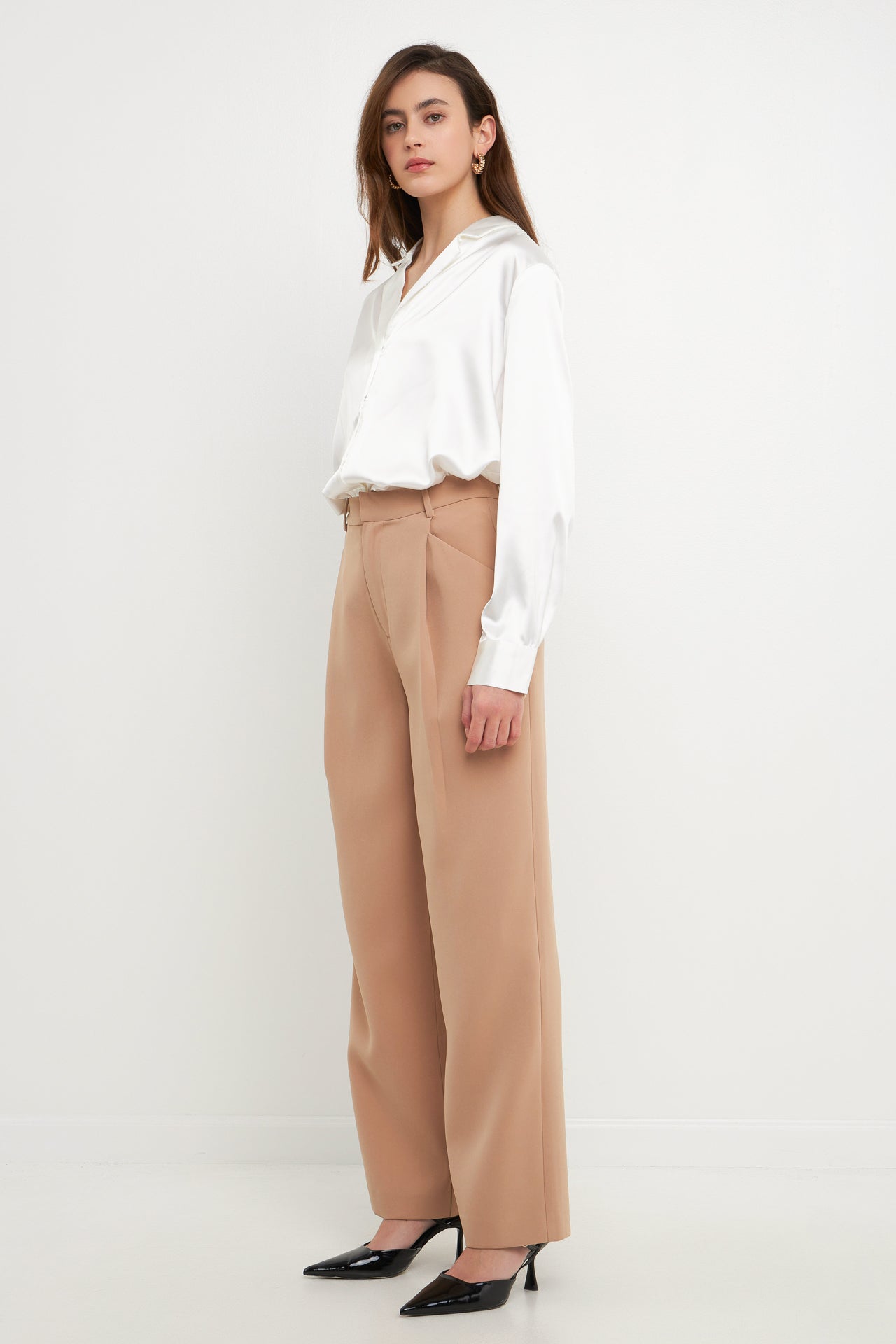 Classic Satin Over Shirt