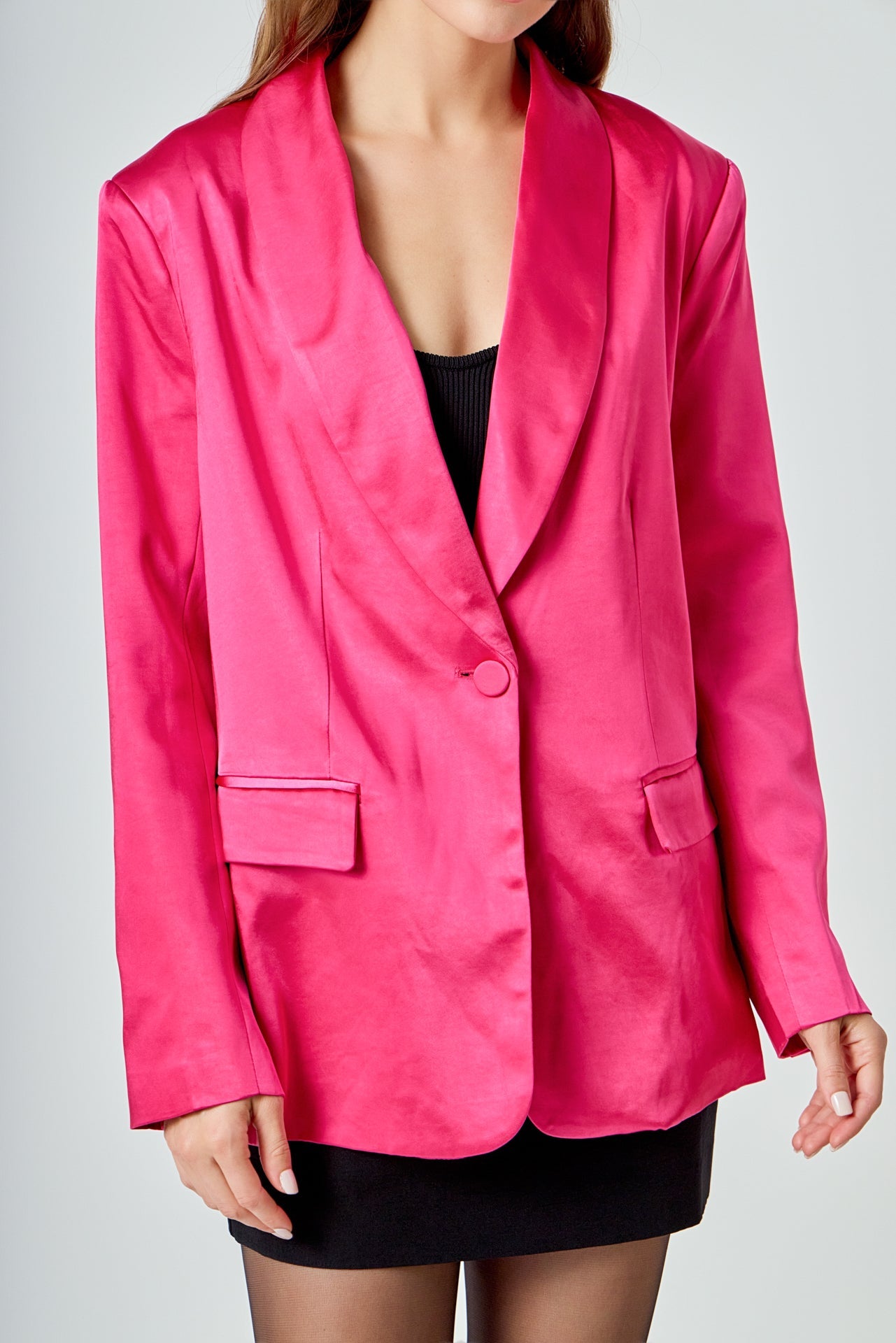 Satin Blazer