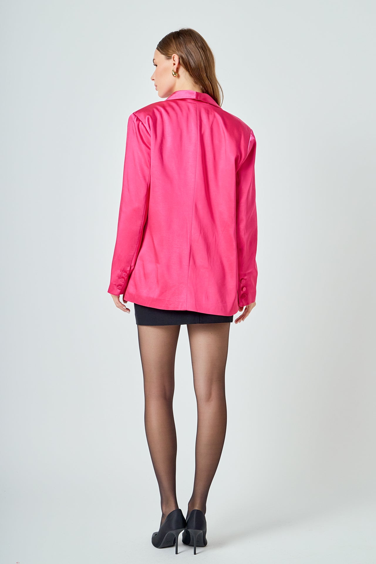 Satin Blazer