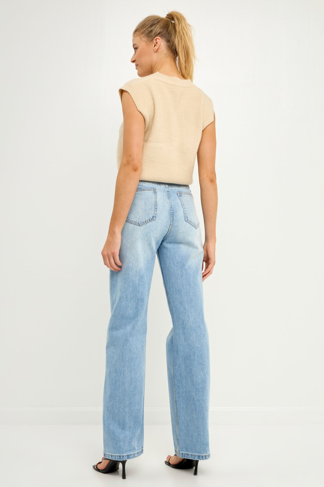 ENGLISH FACTORY - Knit Sweater Vest - SWEATERS & KNITS available at Objectrare
