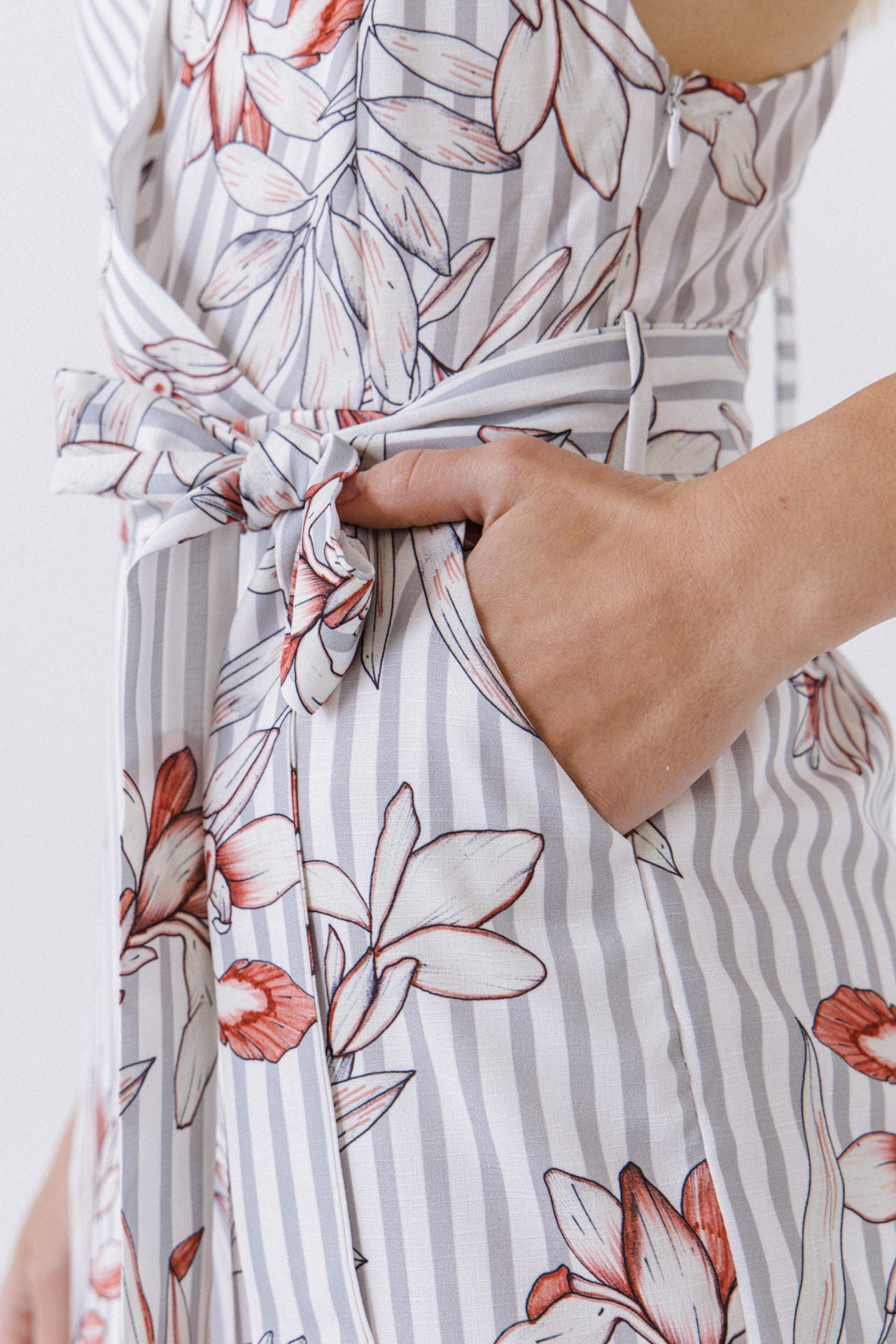 ENDLESS ROSE - Lily Stripe Jumpsuit - JUMPSUITS available at Objectrare
