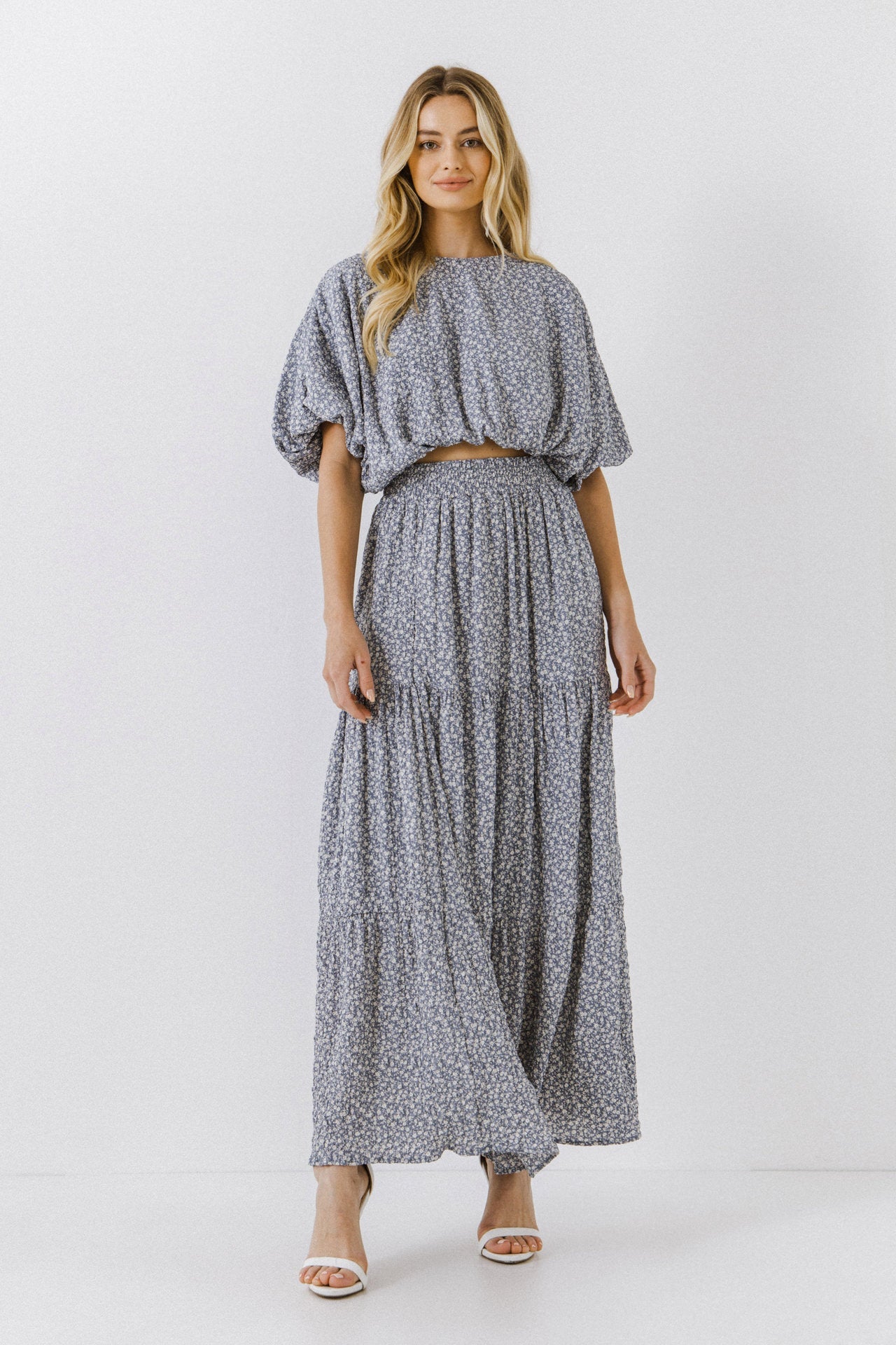 ENGLISH FACTORY - Floral Maxi Skirt - SKIRTS available at Objectrare