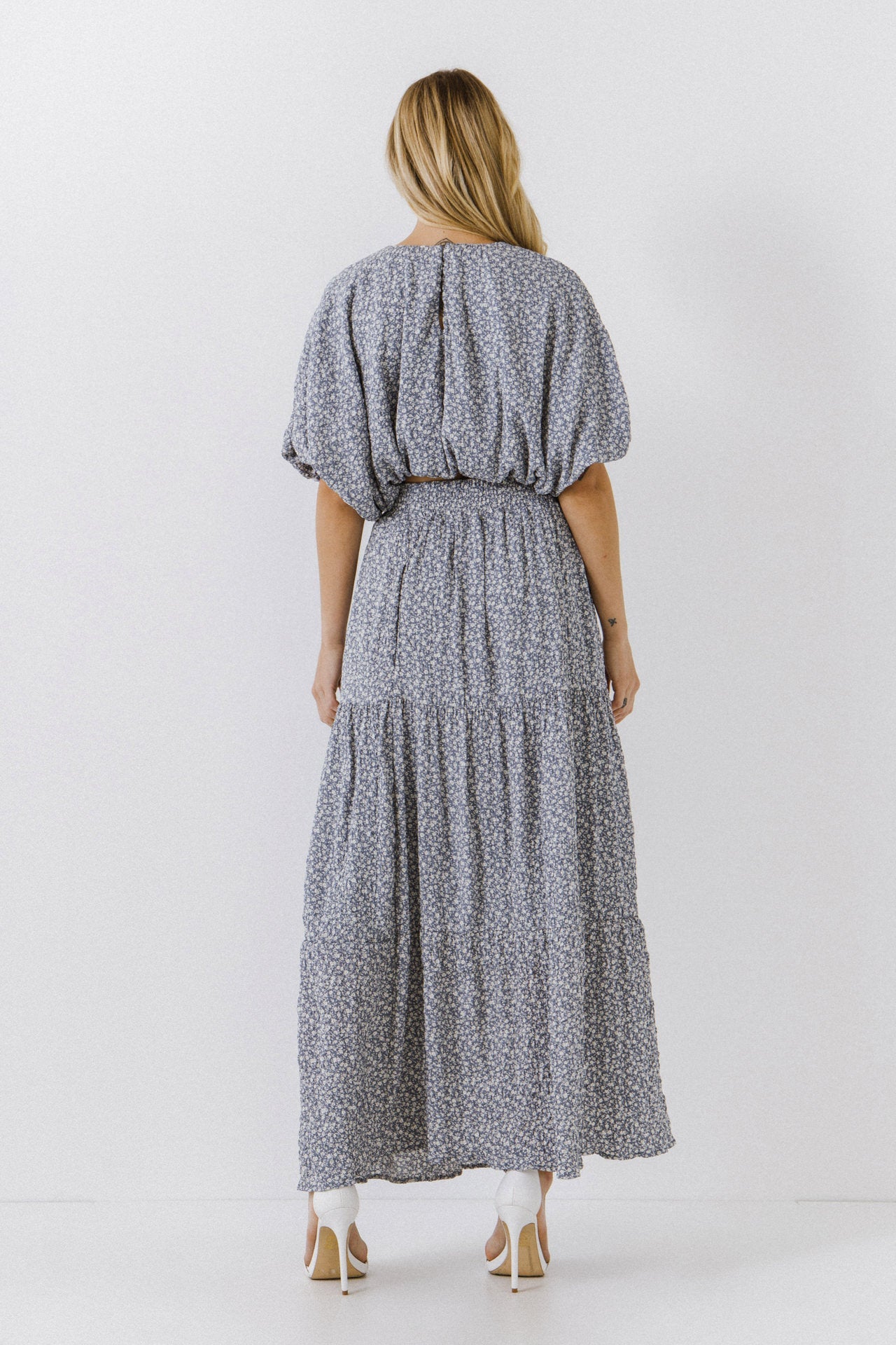 ENGLISH FACTORY - Floral Maxi Skirt - SKIRTS available at Objectrare