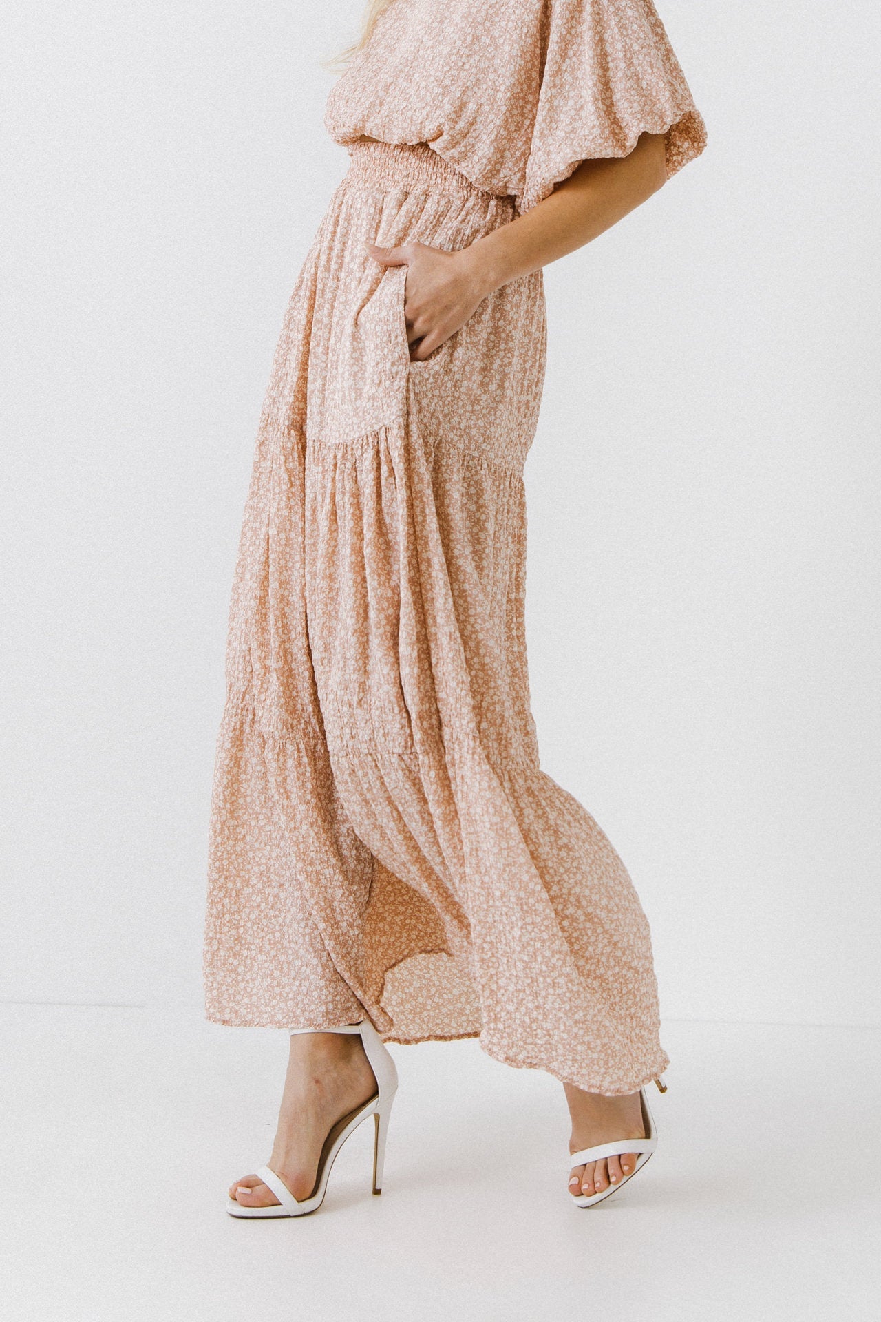 ENGLISH FACTORY - Floral Maxi Skirt - SKIRTS available at Objectrare