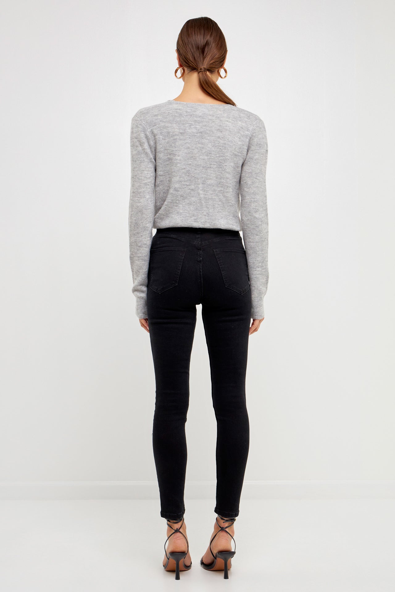 ENDLESS ROSE - Wrapped Knit Top - TOPS available at Objectrare