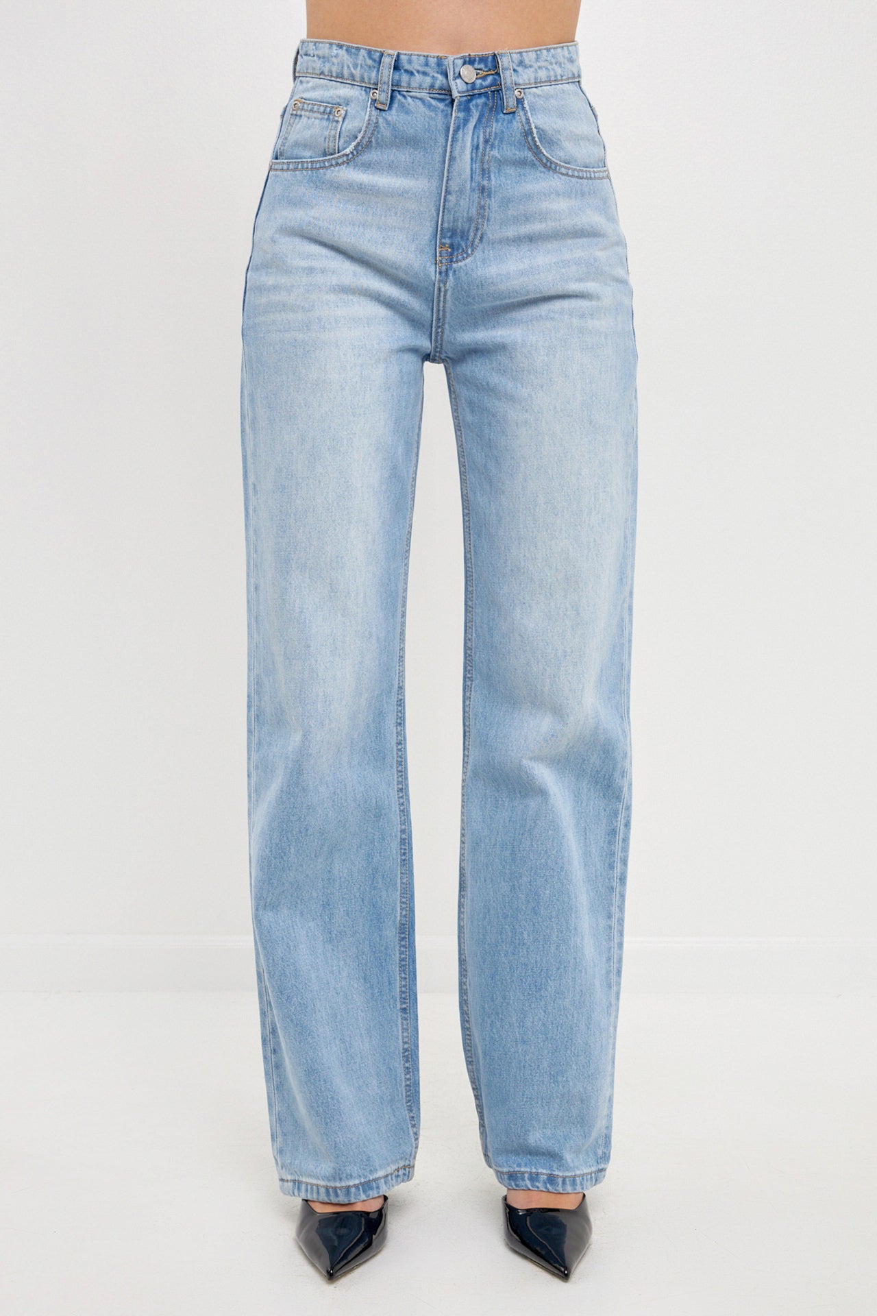 GREY LAB - High Waist Jeans - JEANS available at Objectrare