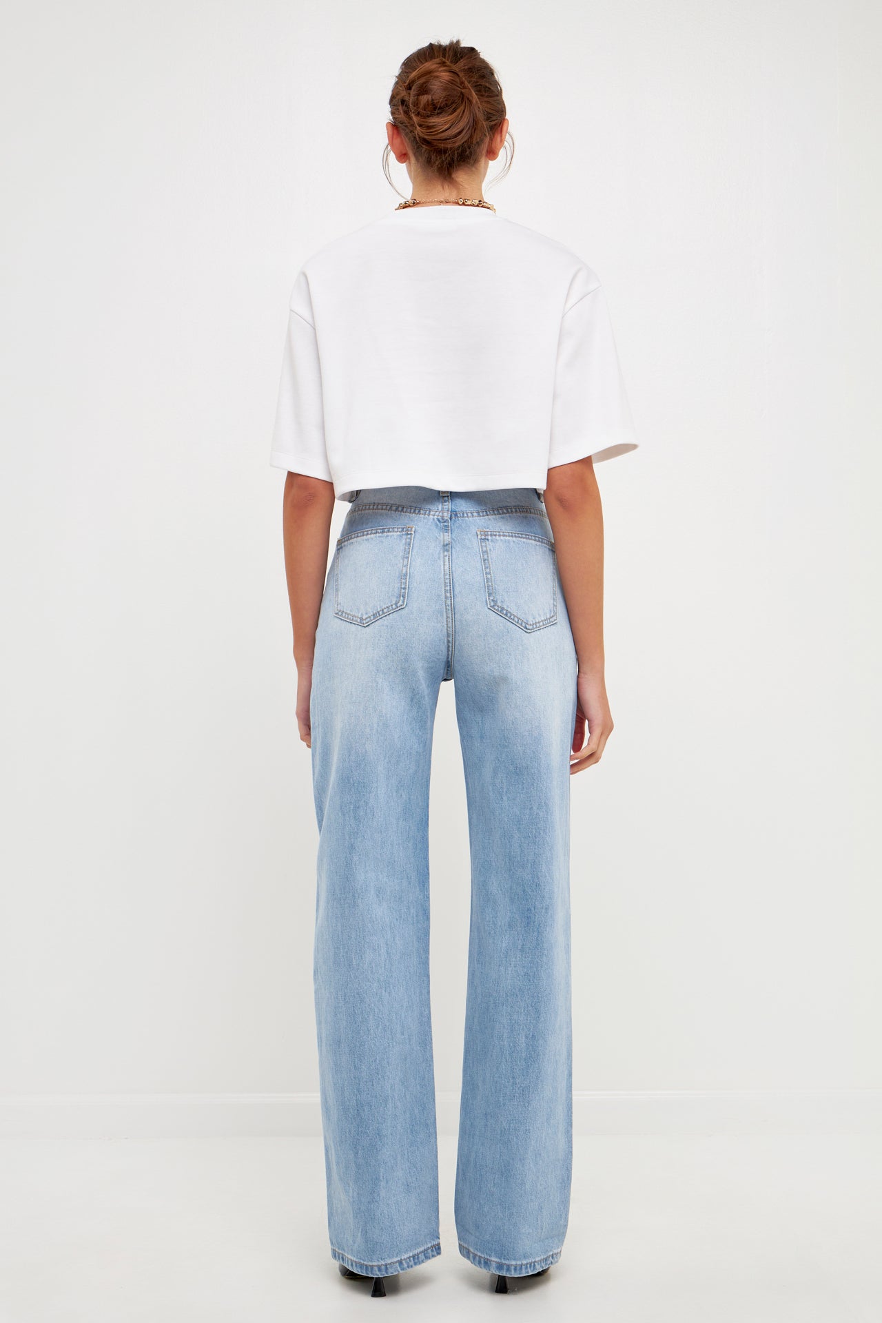 GREY LAB - High Waist Jeans - JEANS available at Objectrare