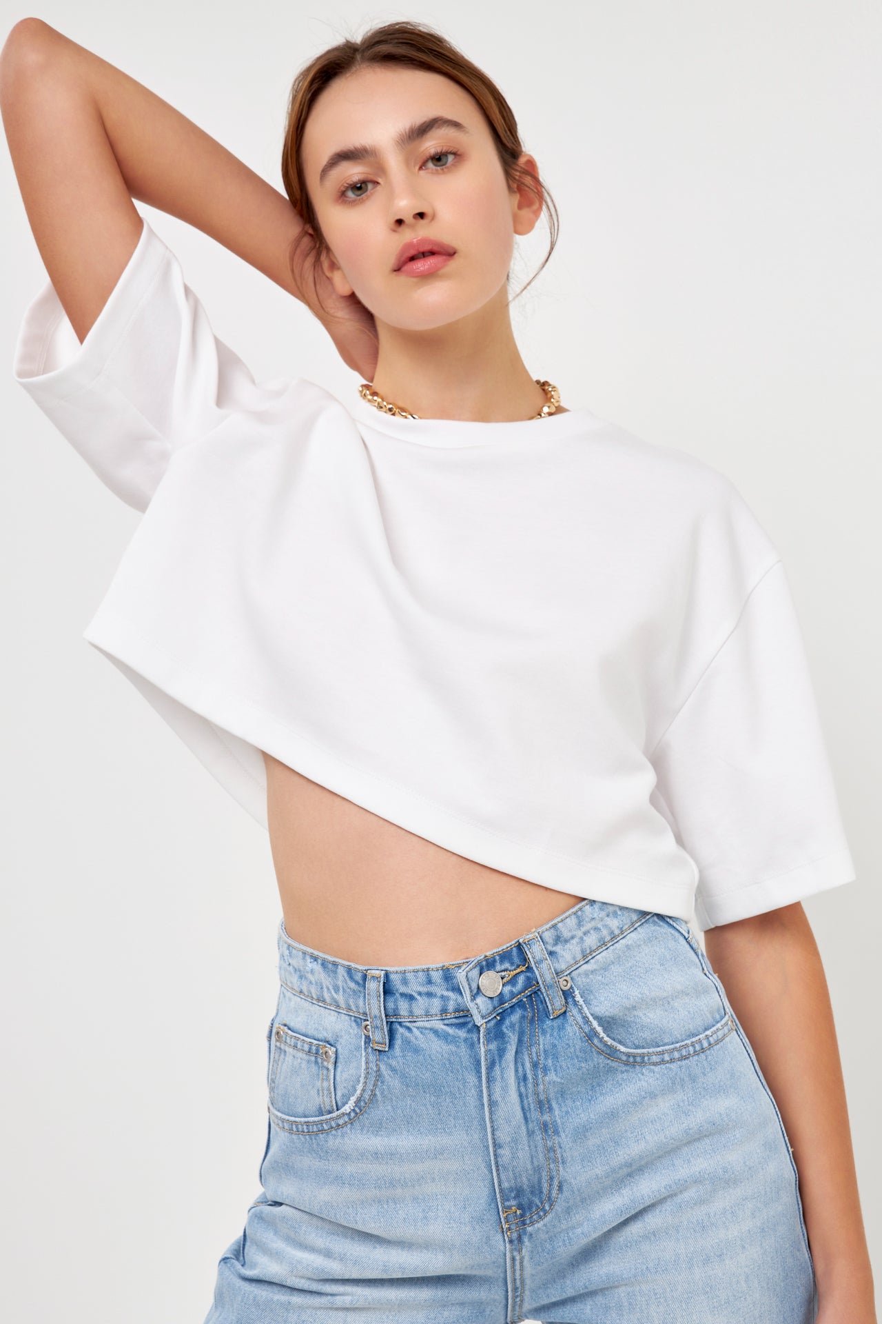 GREY LAB - High Waist Jeans - JEANS available at Objectrare