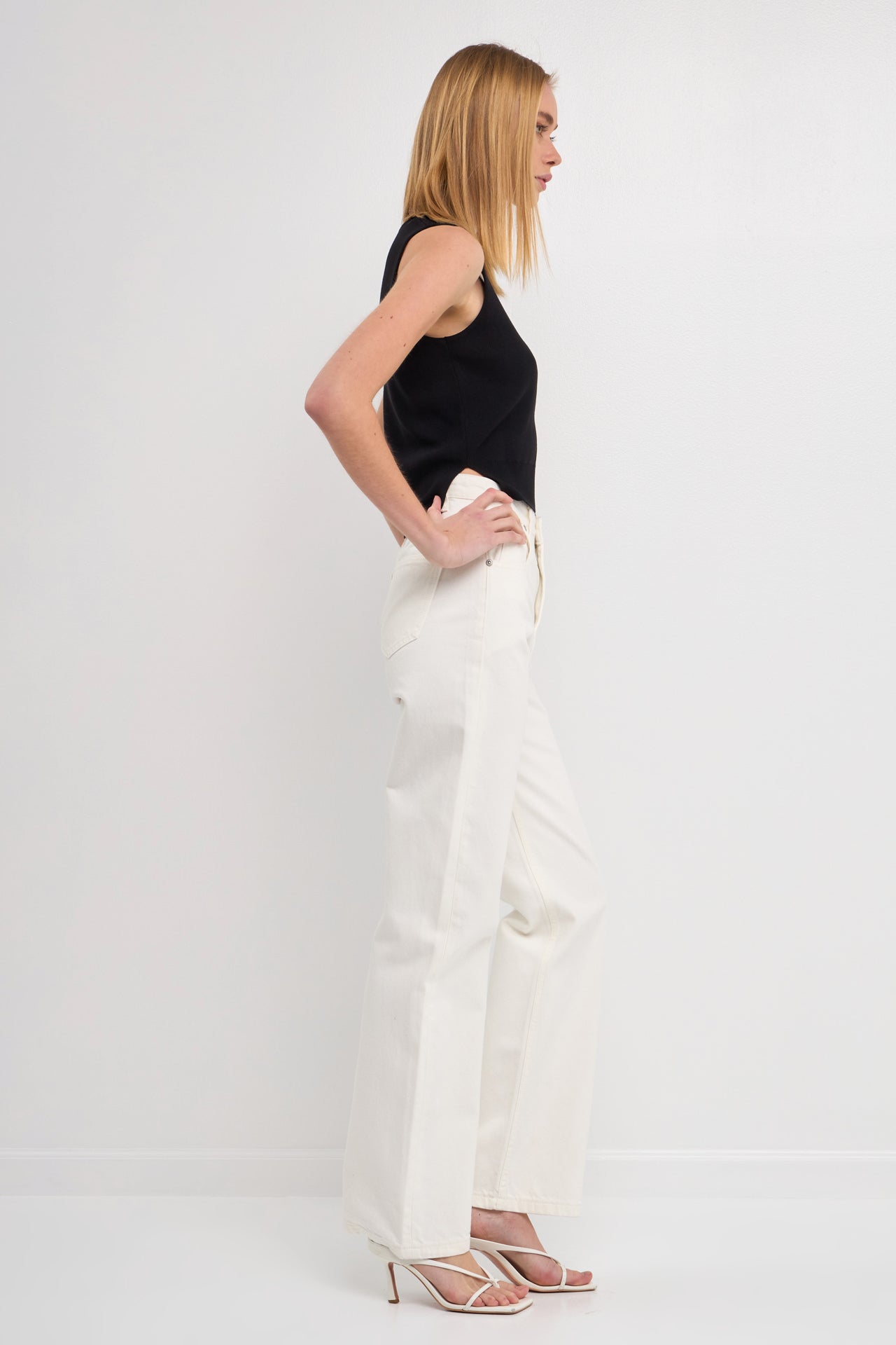 GREY LAB - High Waist Jeans - JEANS available at Objectrare