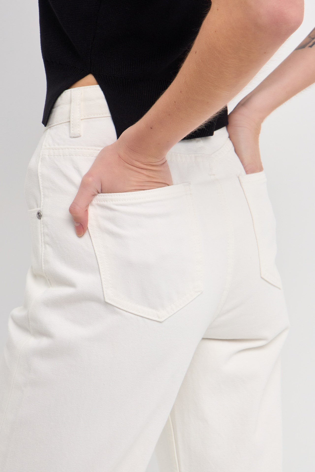 GREY LAB - High Waist Jeans - JEANS available at Objectrare
