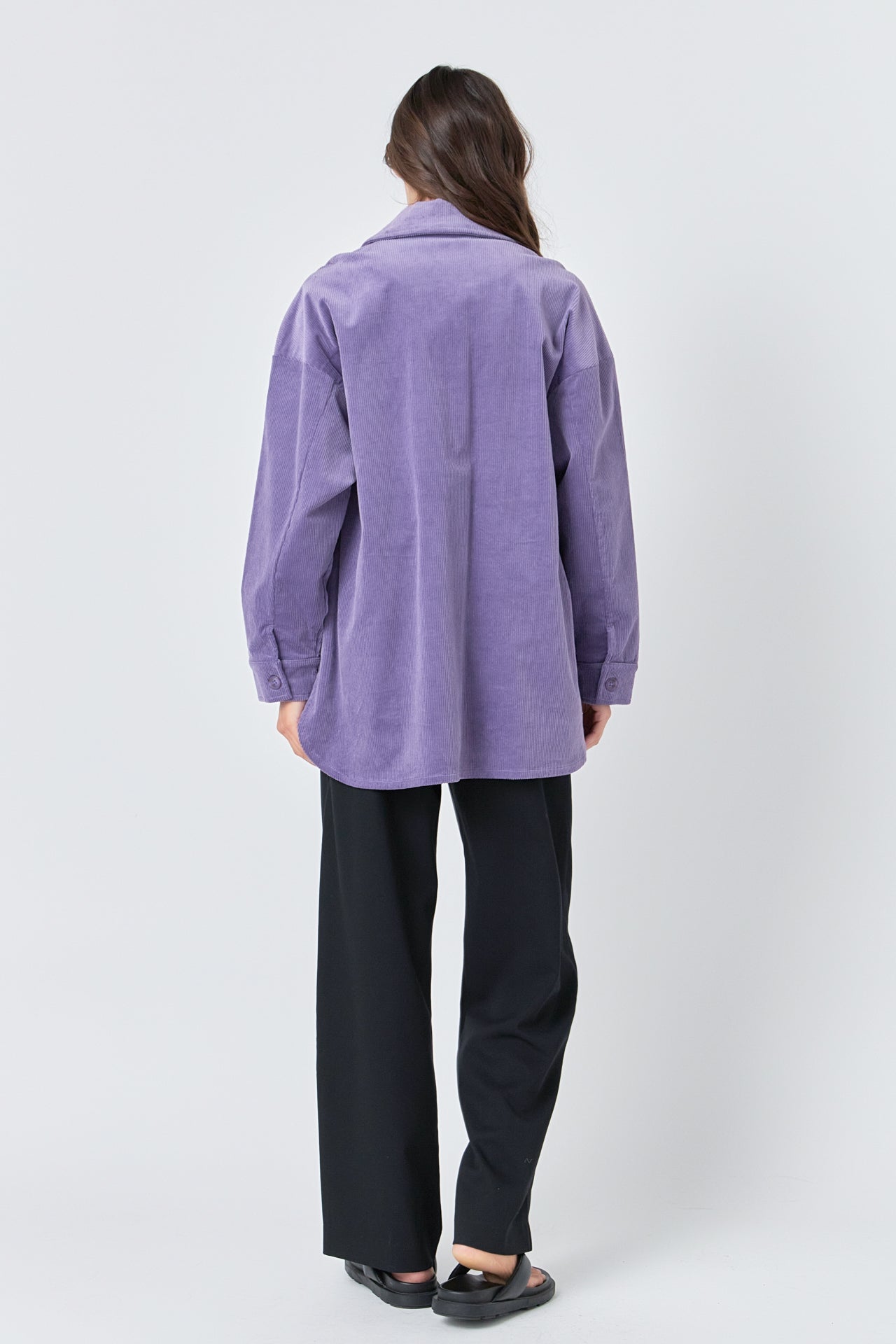 GREY LAB - Corduroy Oversized Jacket - JACKETS available at Objectrare