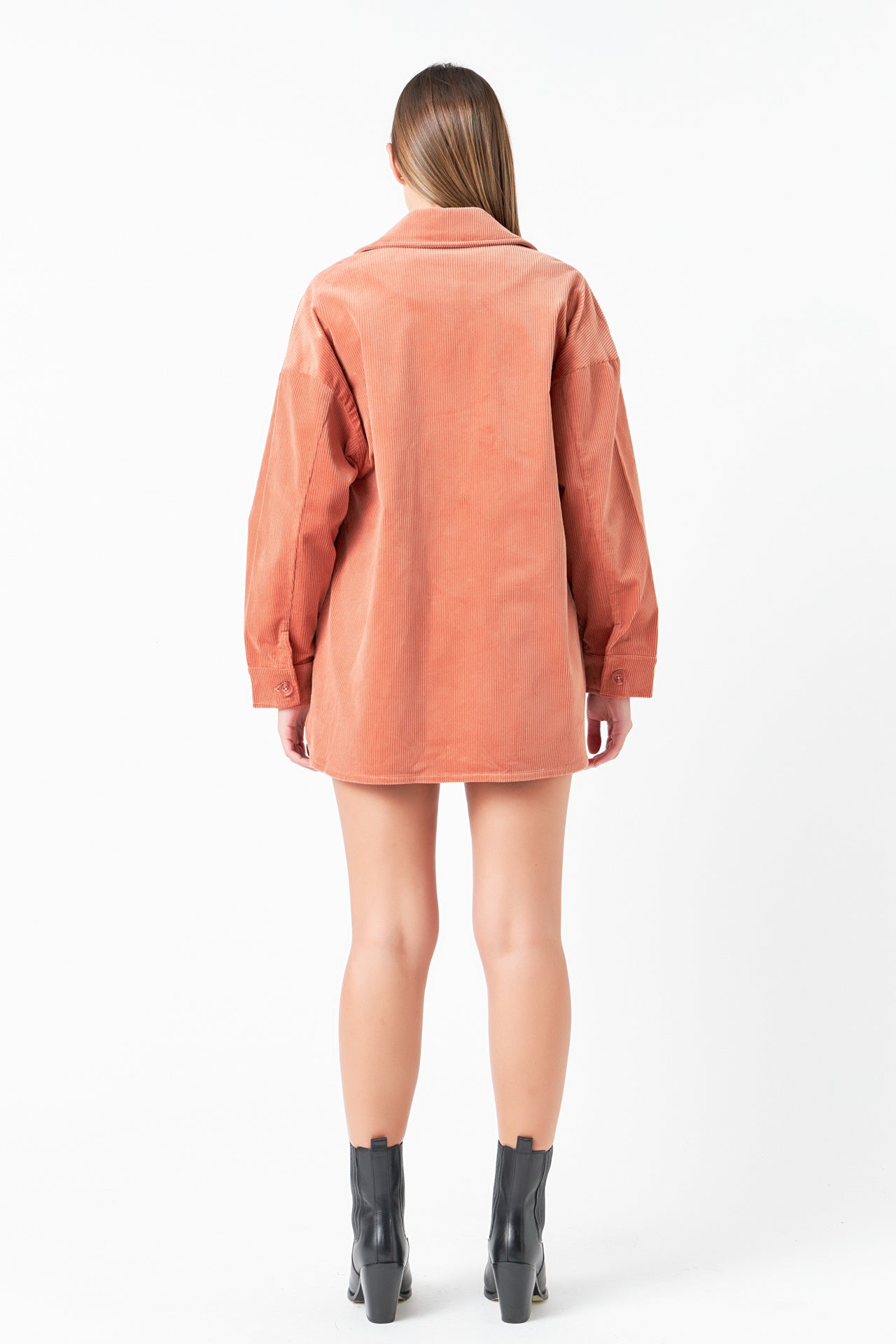 GREY LAB - Corduroy Oversized Jacket - JACKETS available at Objectrare