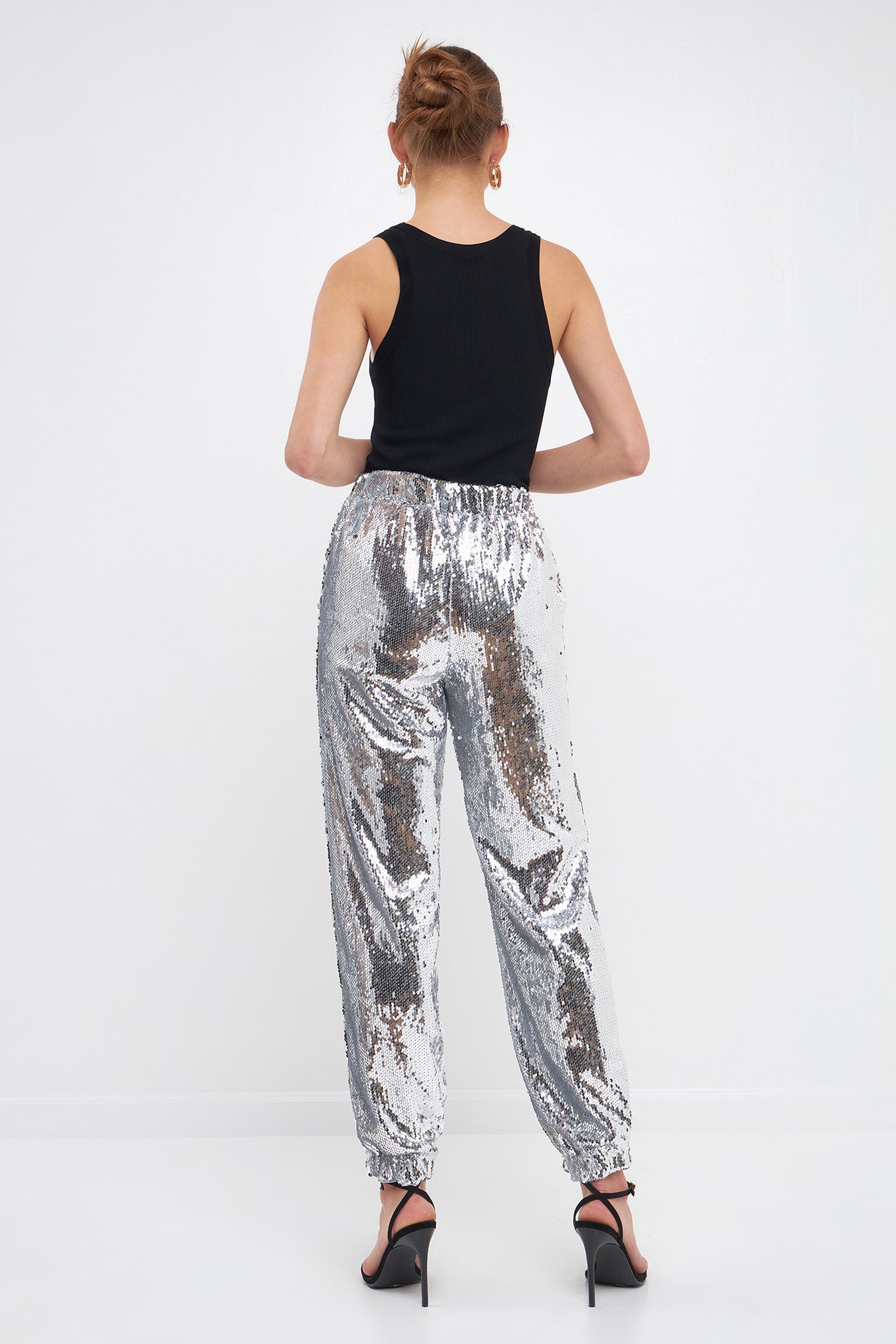 Sequins Jogger Pants