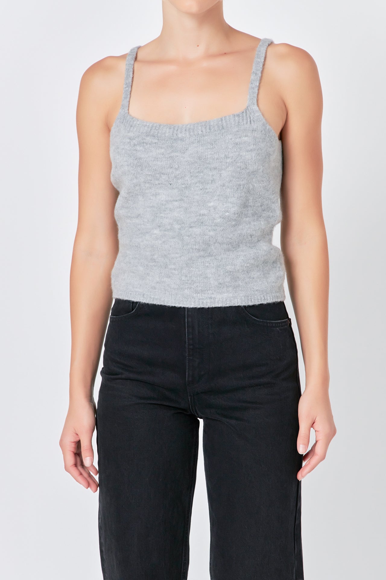 ENDLESS ROSE - Knit Tank Top - CAMI TOPS & TANK available at Objectrare