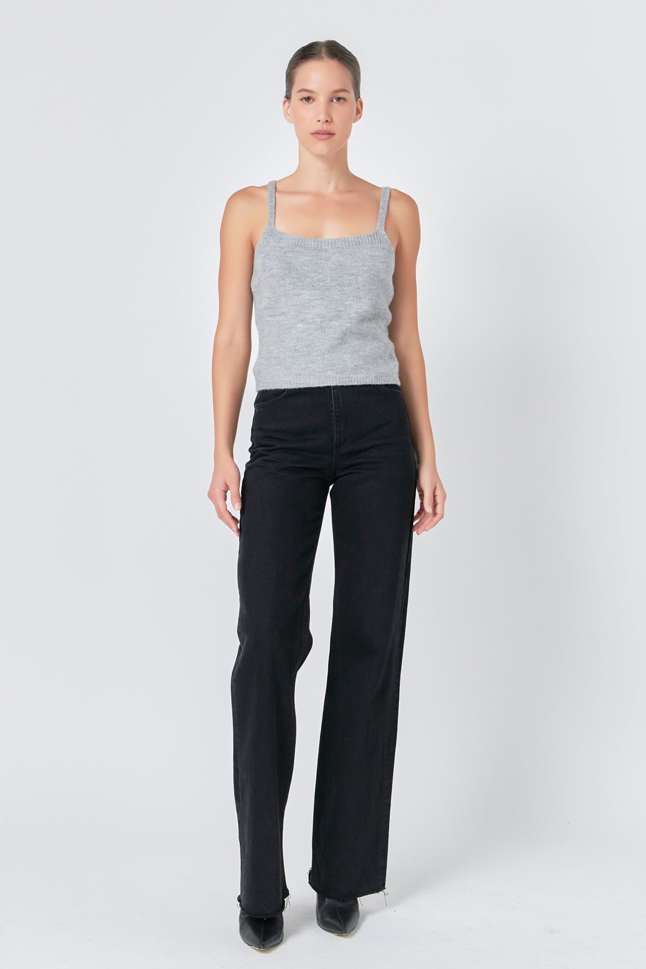 ENDLESS ROSE - Knit Tank Top - CAMI TOPS & TANK available at Objectrare