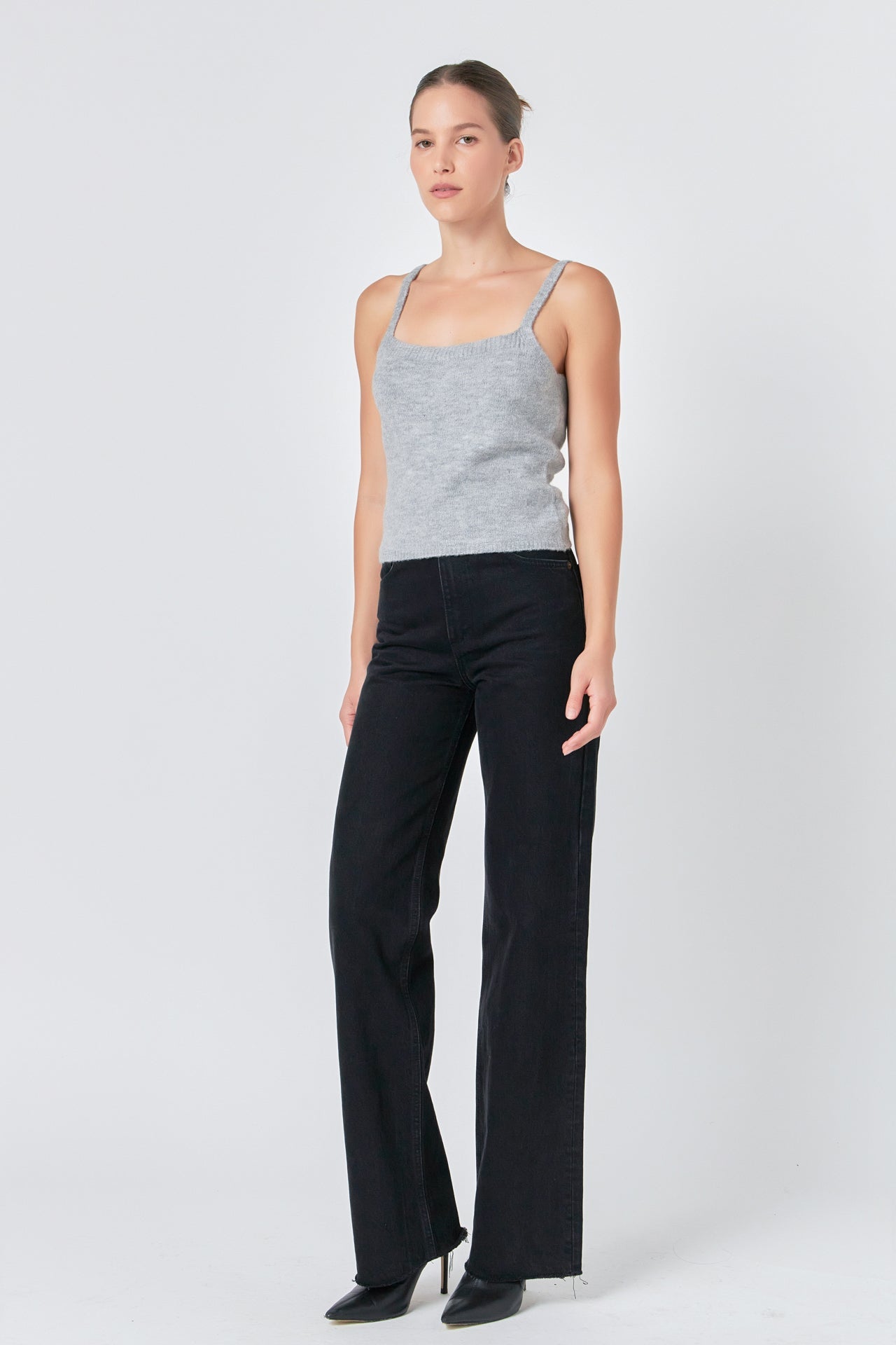 ENDLESS ROSE - Knit Tank Top - CAMI TOPS & TANK available at Objectrare