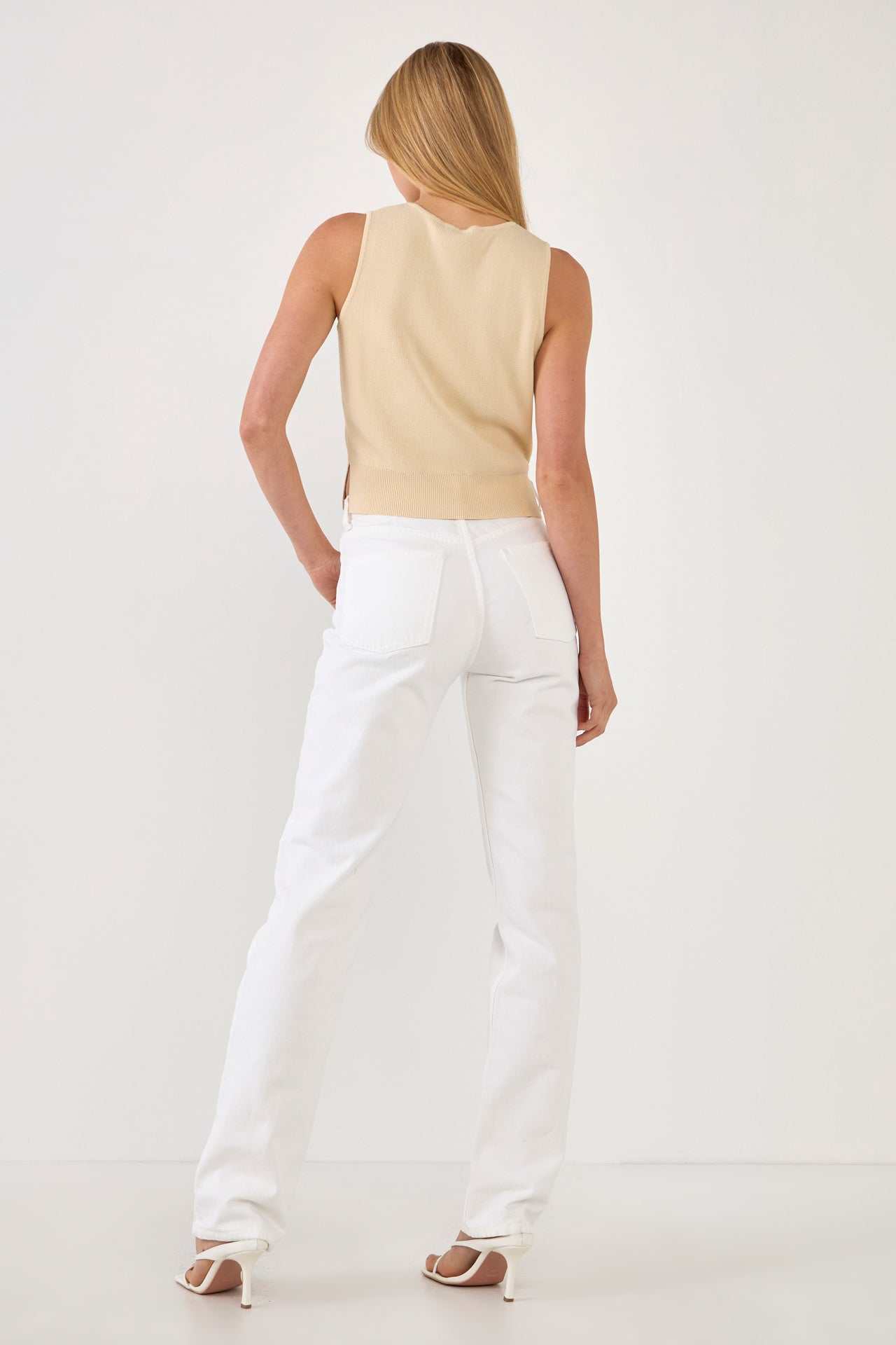 ENDLESS ROSE - Cropped Knit Top - TOPS available at Objectrare
