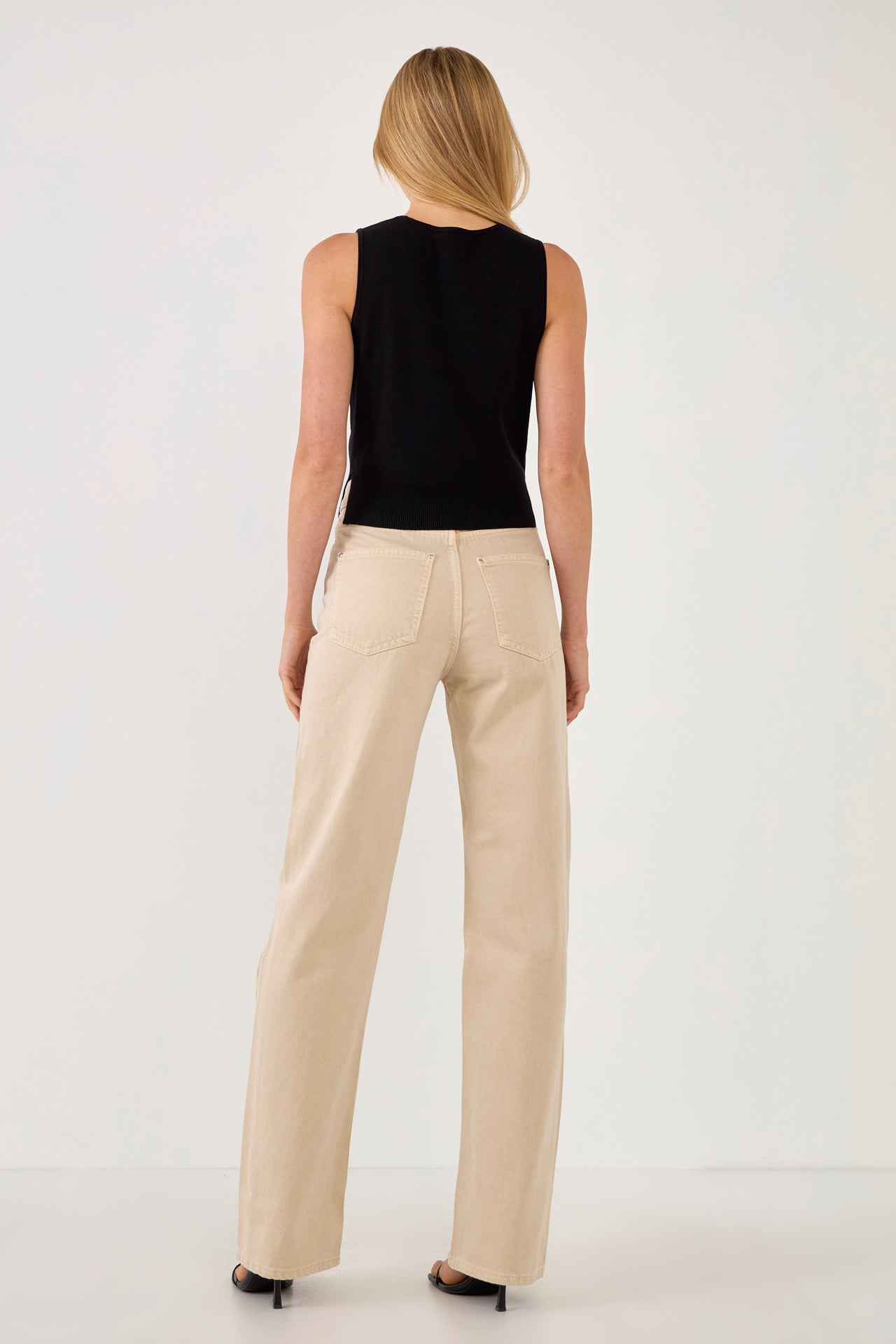 ENDLESS ROSE - Cropped Knit Top - TOPS available at Objectrare
