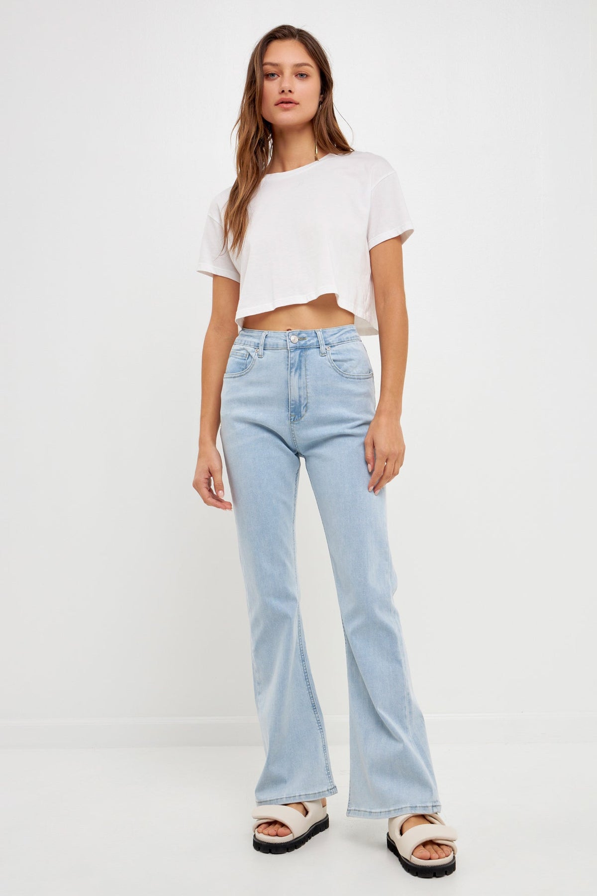 GREY LAB - Flare Jeans - JEANS available at Objectrare