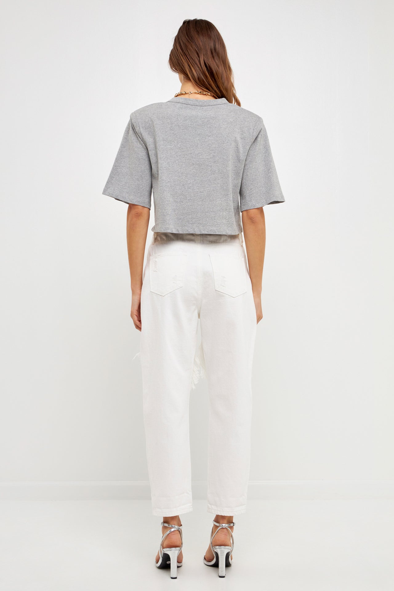 GREY LAB - Distressed Jeans - JEANS available at Objectrare
