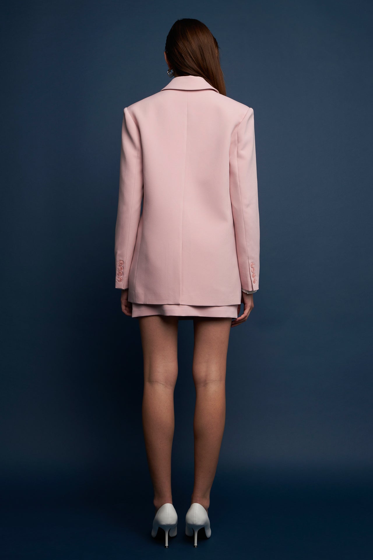 ENDLESS ROSE - One Button Down Boxy Blazer - BLAZERS available at Objectrare