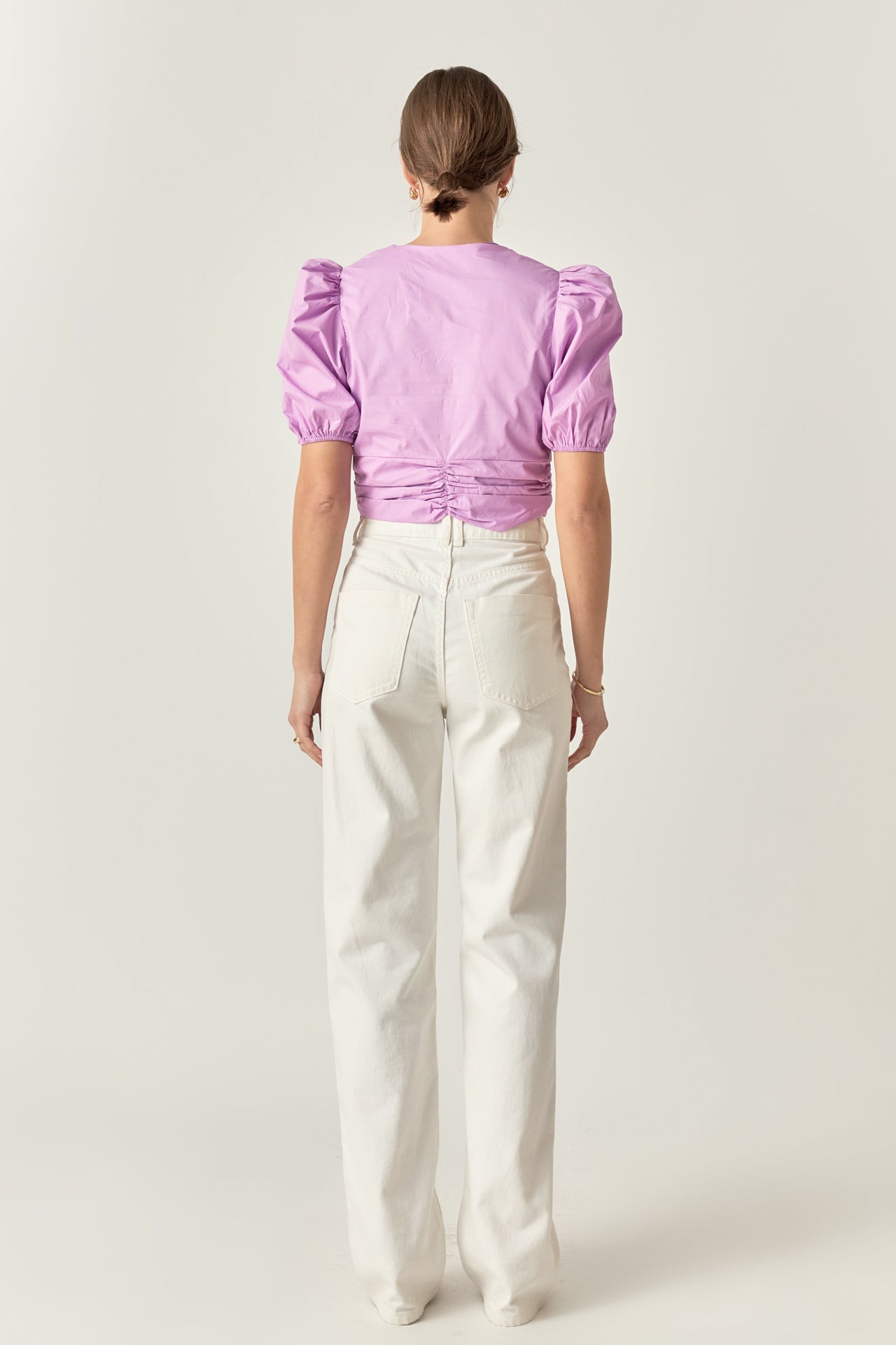 ENGLISH FACTORY - Twist Detail Top - TOPS available at Objectrare