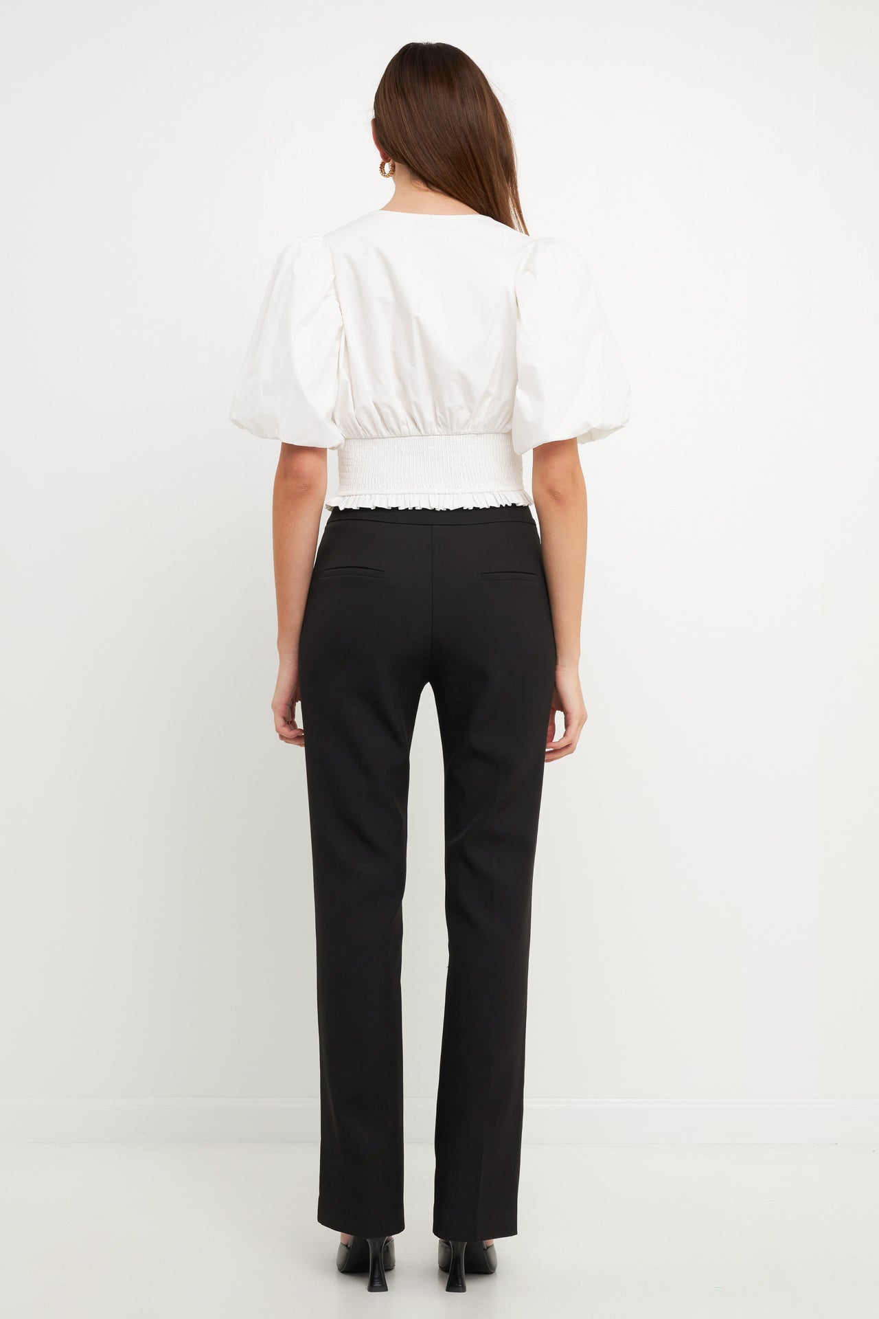 ENDLESS ROSE - Smocked waist Top - TOPS available at Objectrare
