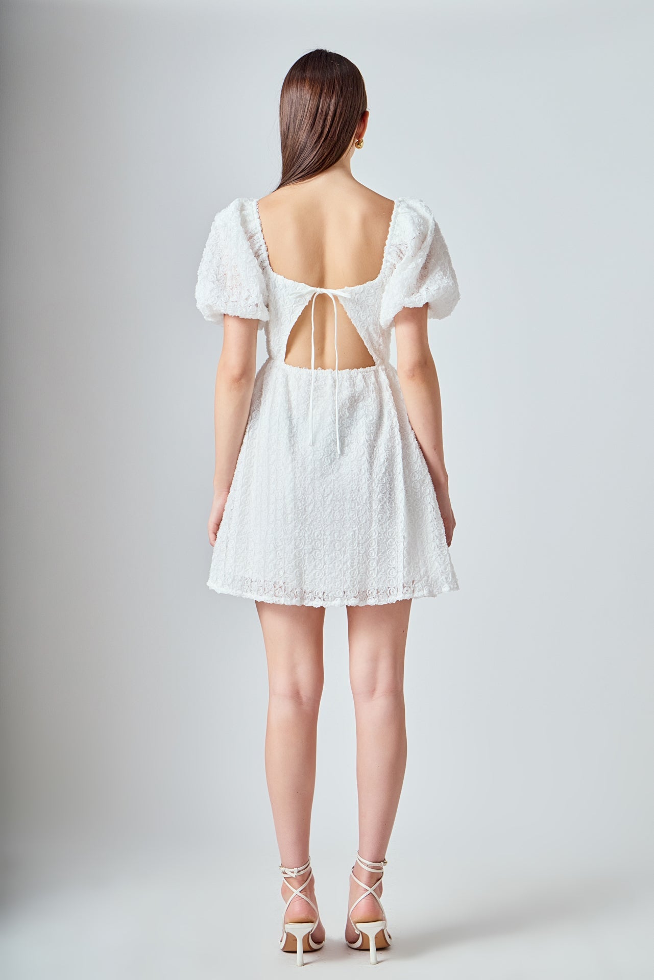 ENDLESS ROSE - Floral Mini Dress - DRESSES available at Objectrare