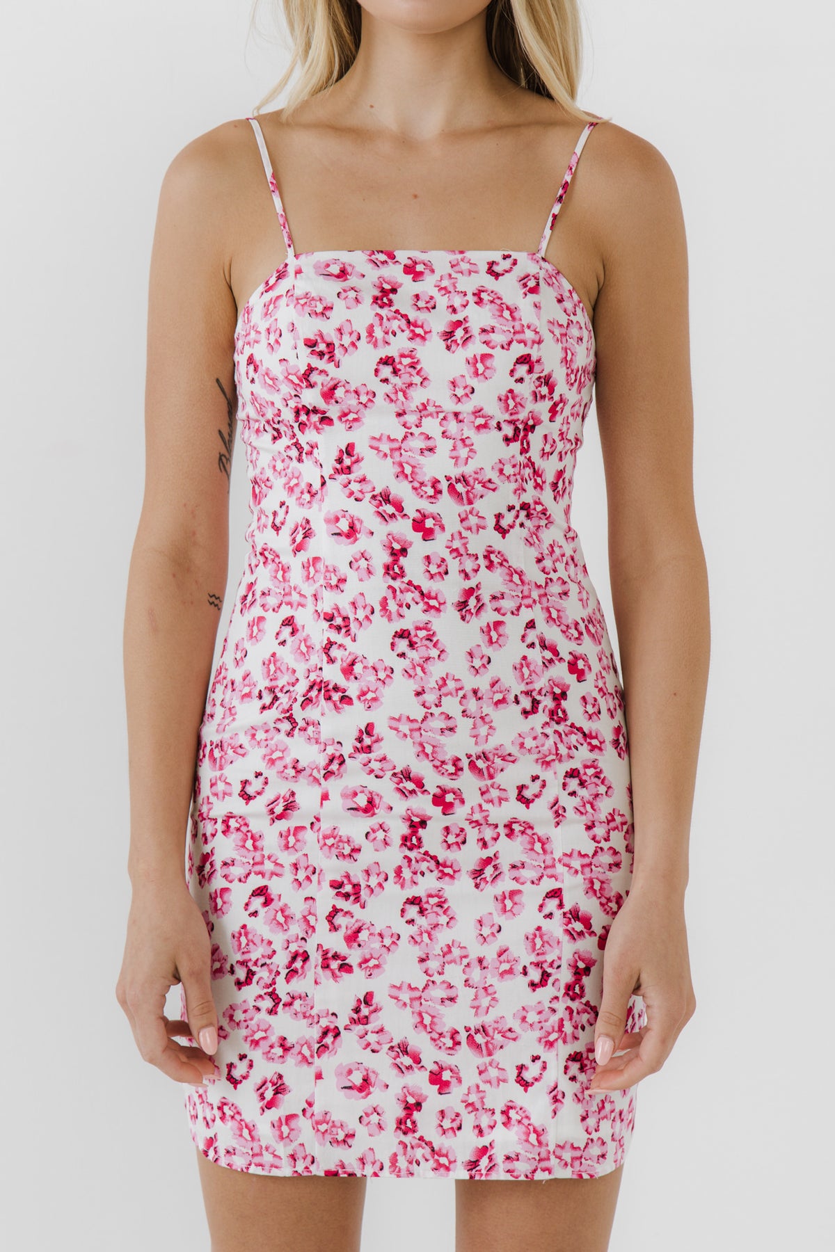 ENGLISH FACTORY - Floral Mini Dress - DRESSES available at Objectrare