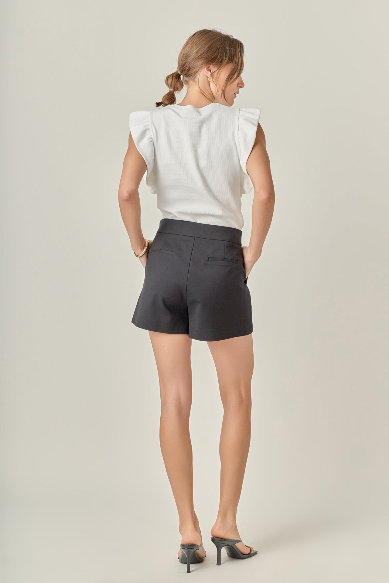 ENGLISH FACTORY - Knit Ruffled Top - TOPS available at Objectrare