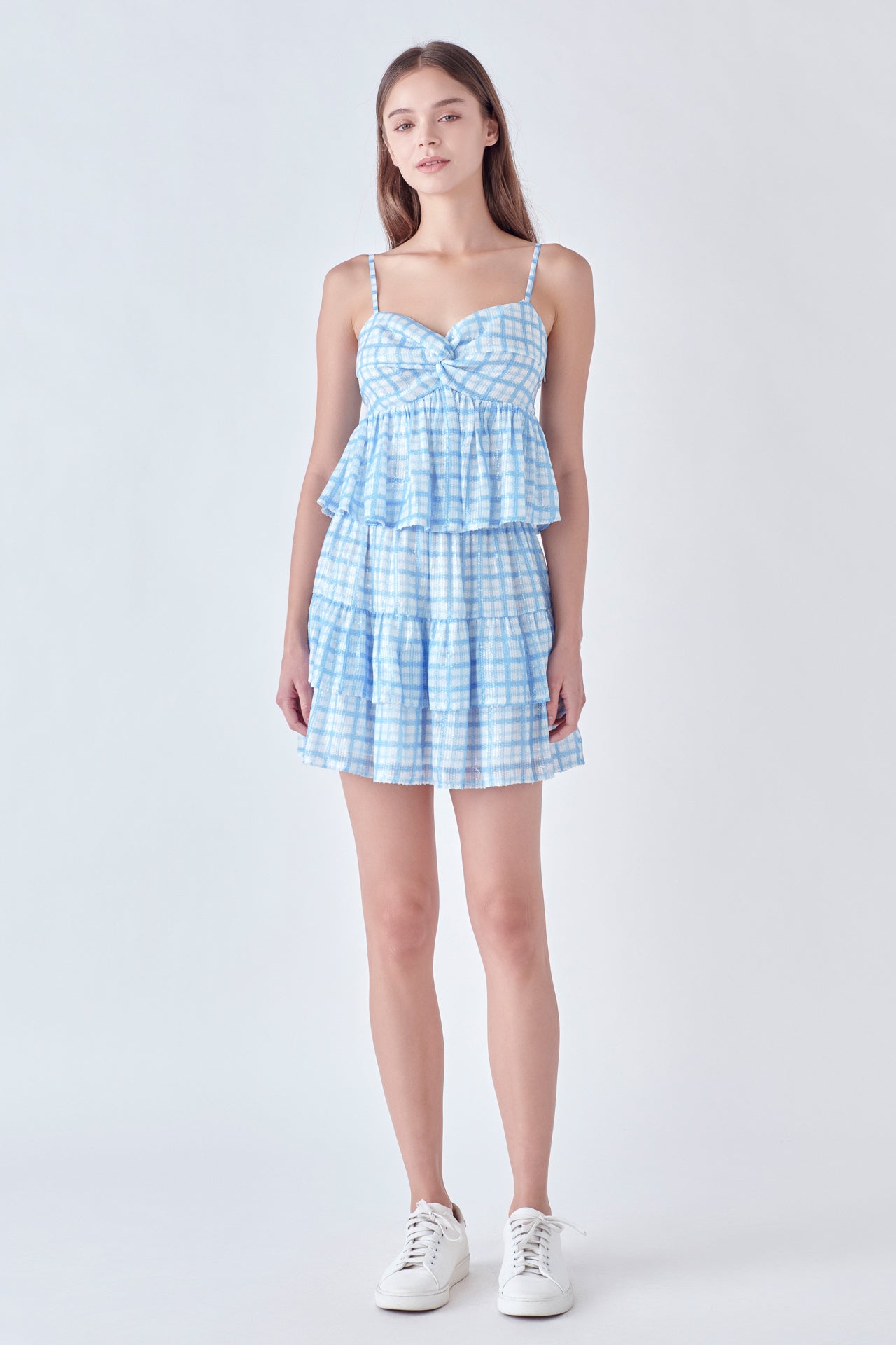 ENGLISH FACTORY - Sequins Twist Detail Top - TOPS available at Objectrare