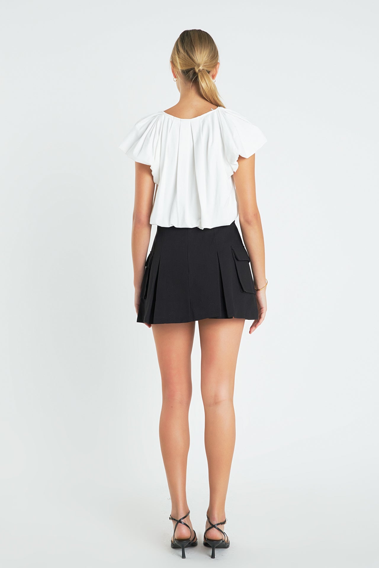 ENGLISH FACTORY - Dolman Short-Sleeve Shirt - TOPS available at Objectrare